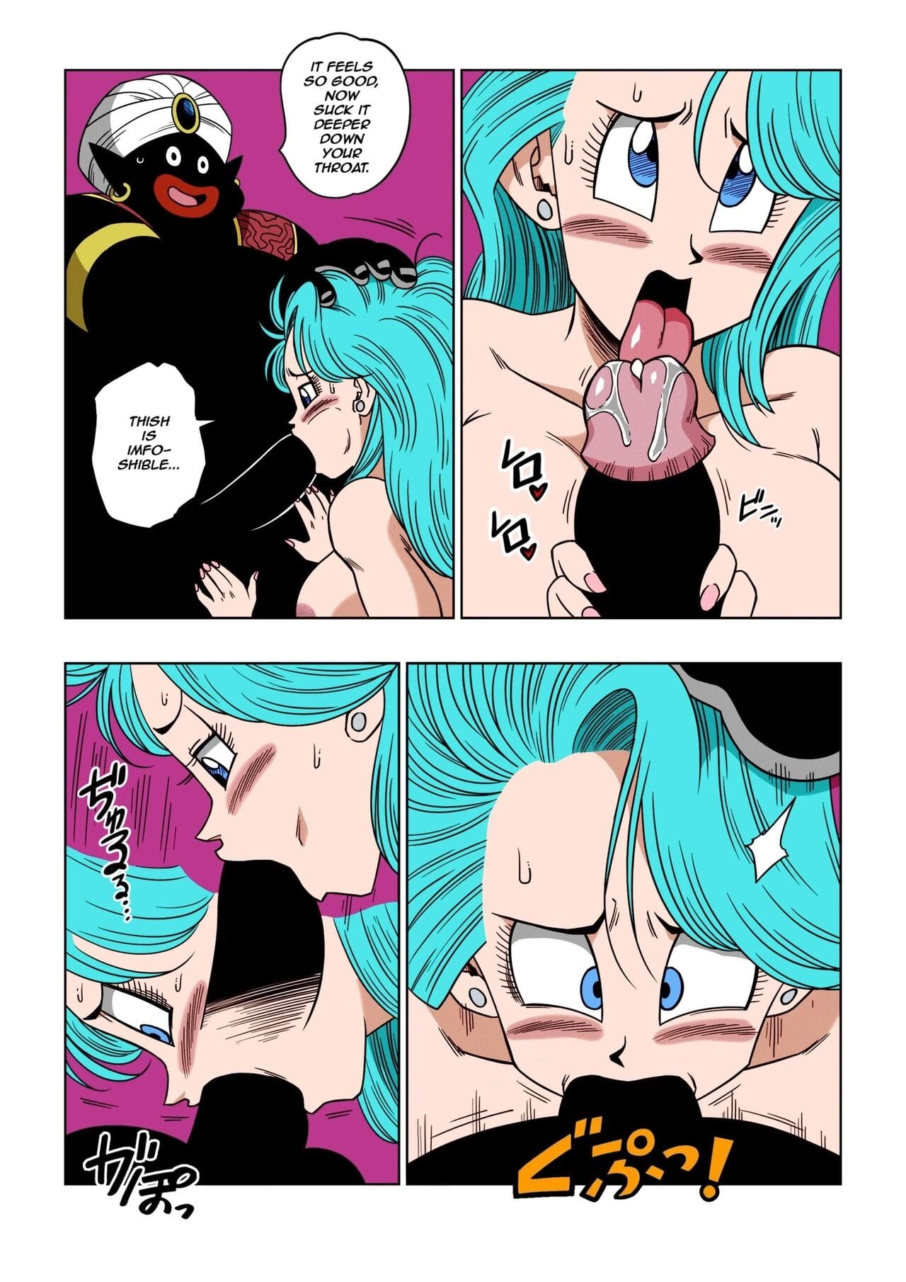 Bulma & Mr. Popo page 9