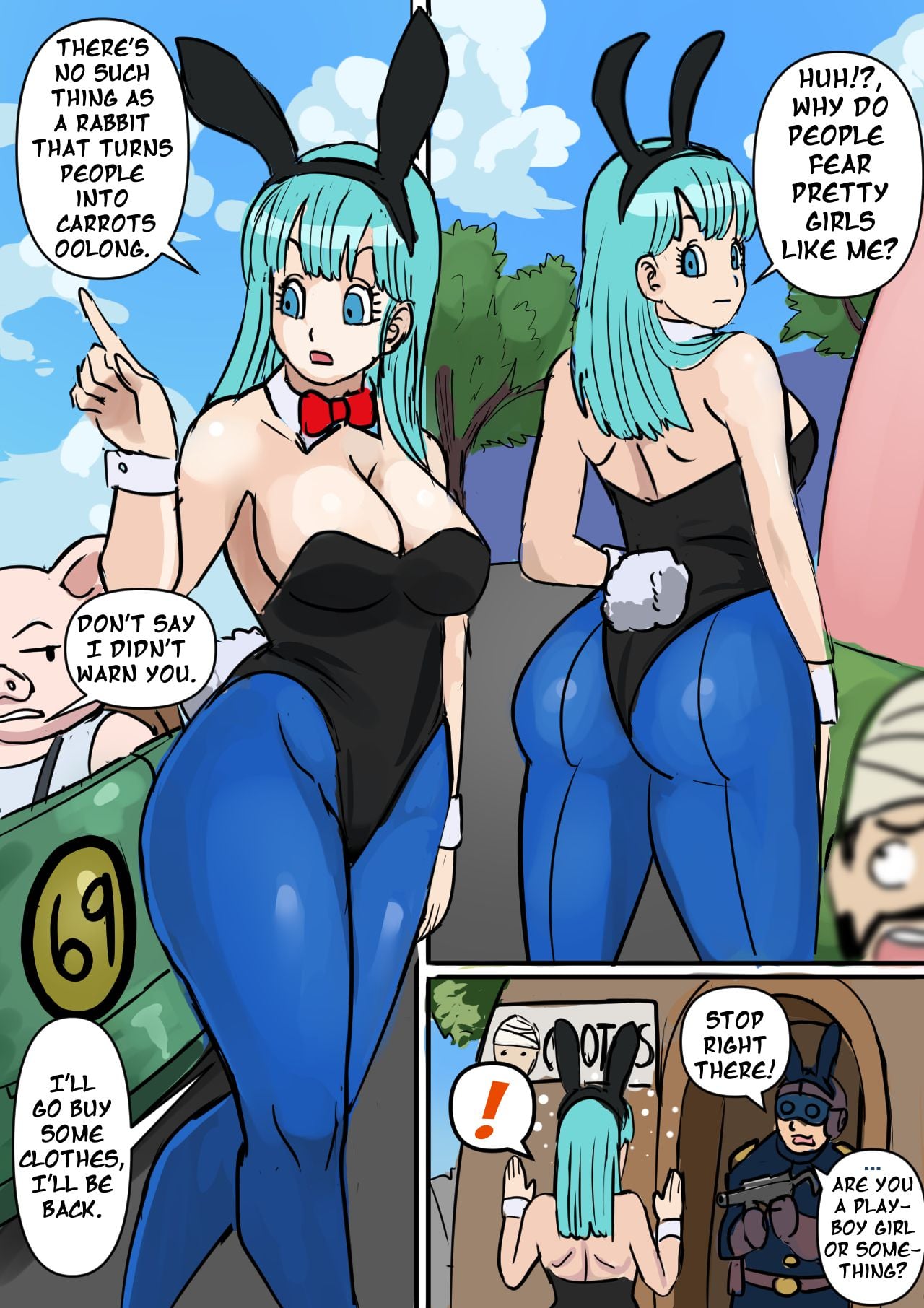 Bulma Short Comic page 1