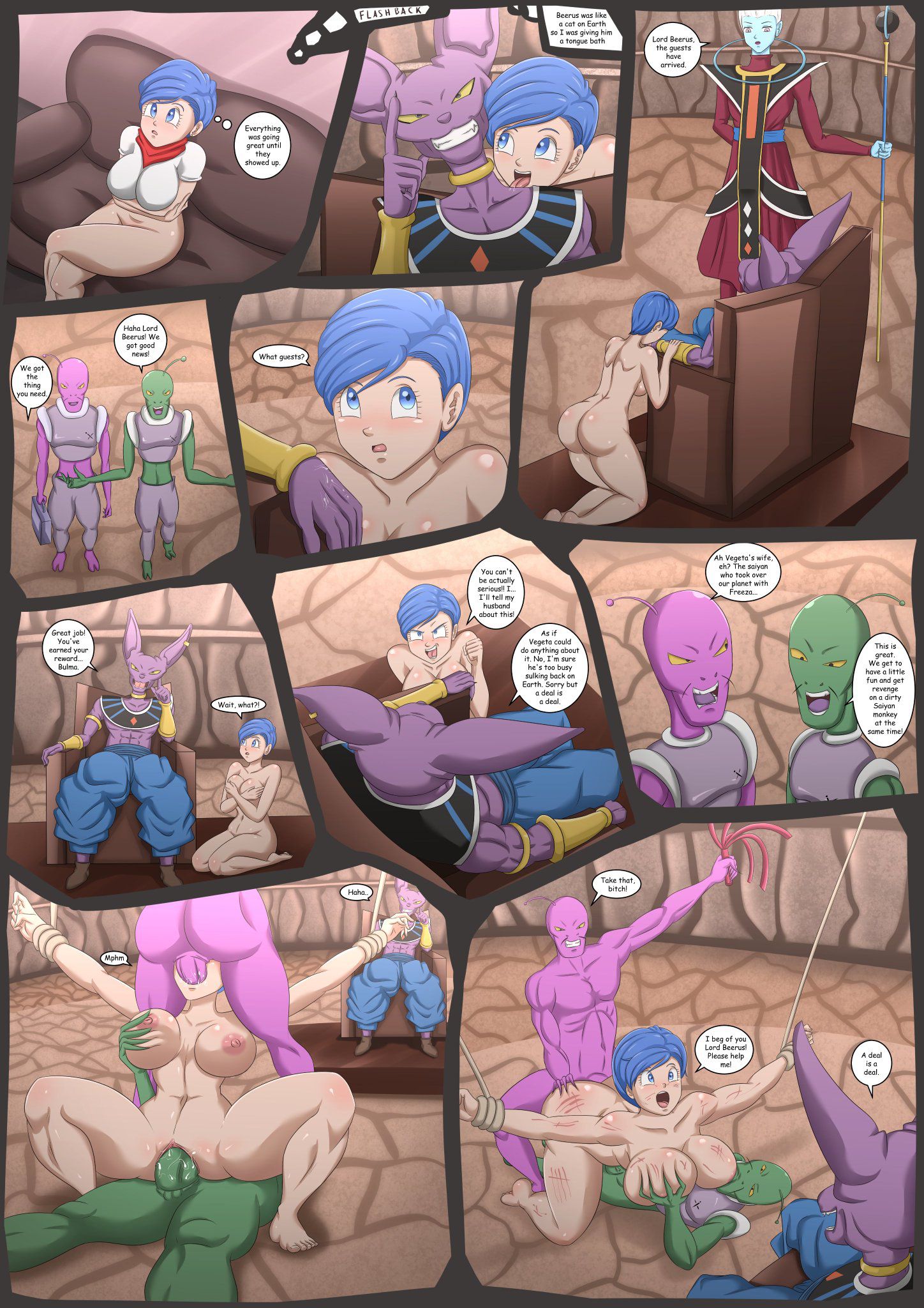 Bulma’s Fiendish Love for Vegeta page 11