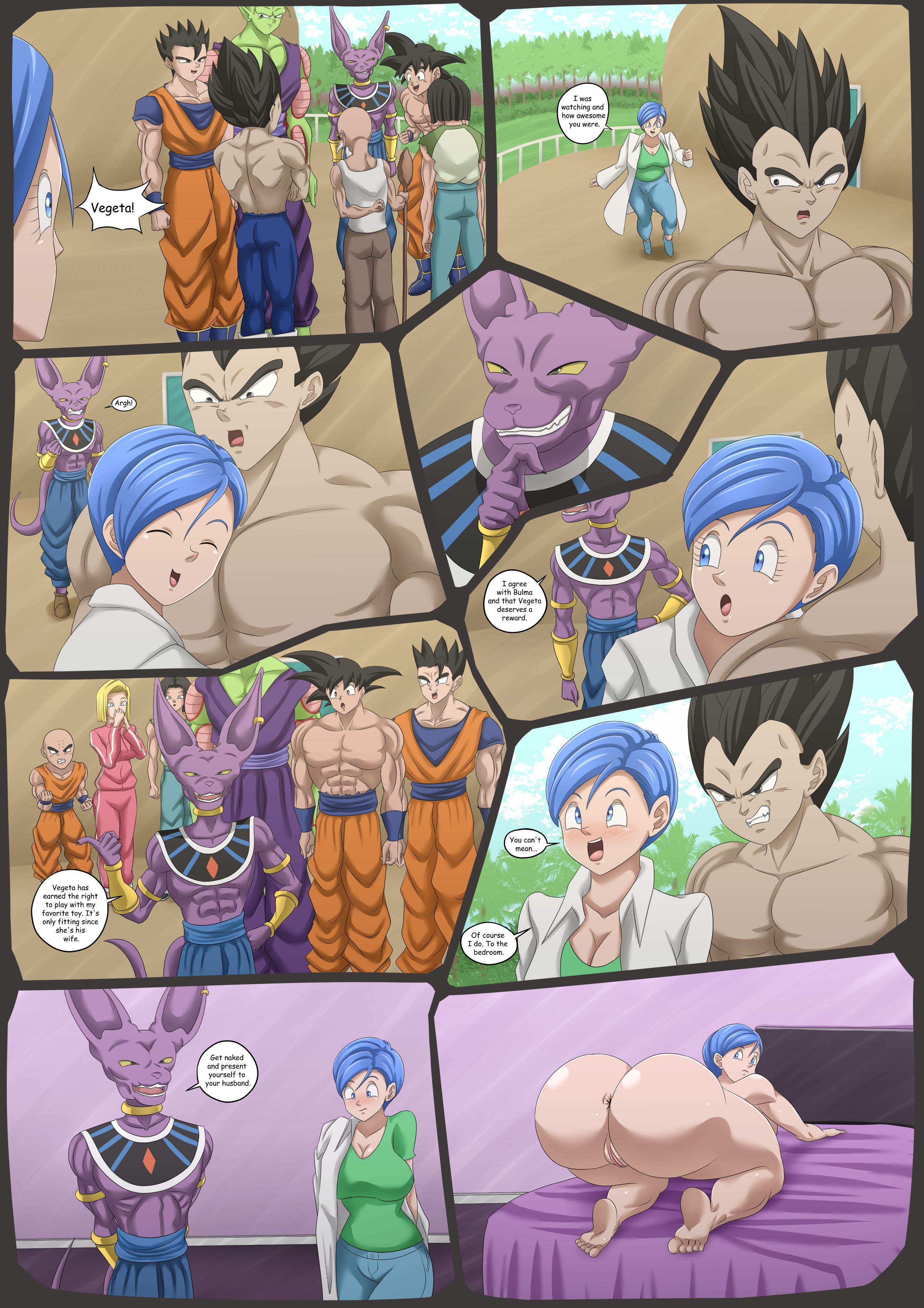 Bulma’s Fiendish Love for Vegeta page 20