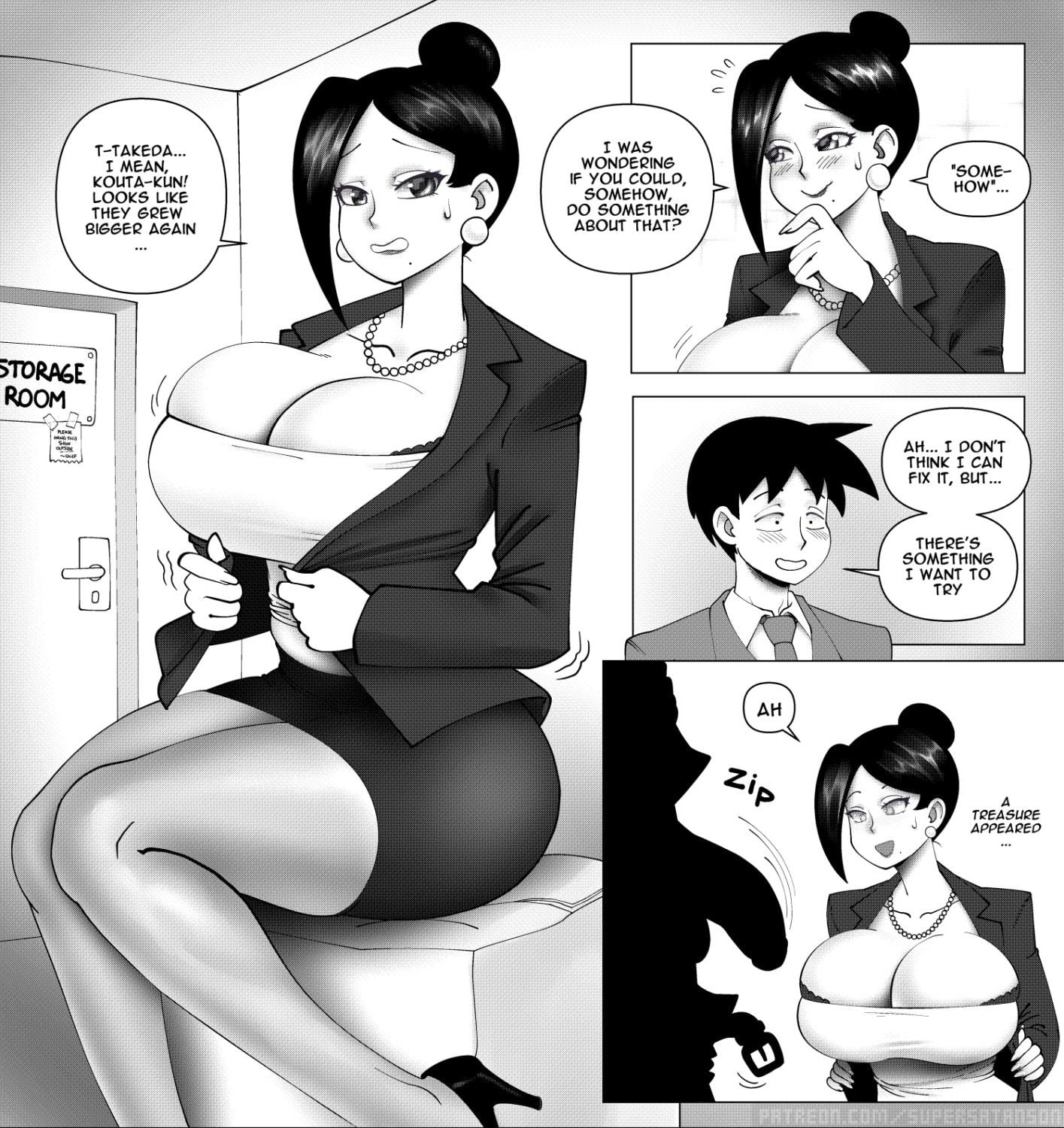 Business Suit Waifu Takizawa-san page 3
