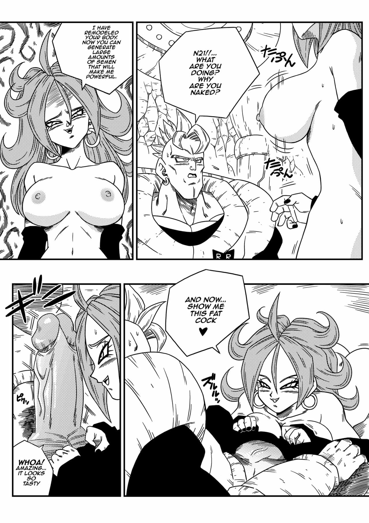 Busty Android Wants to Dominate the World!! page 6