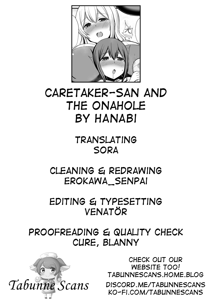 Caretaker-san And The Onahole page 22