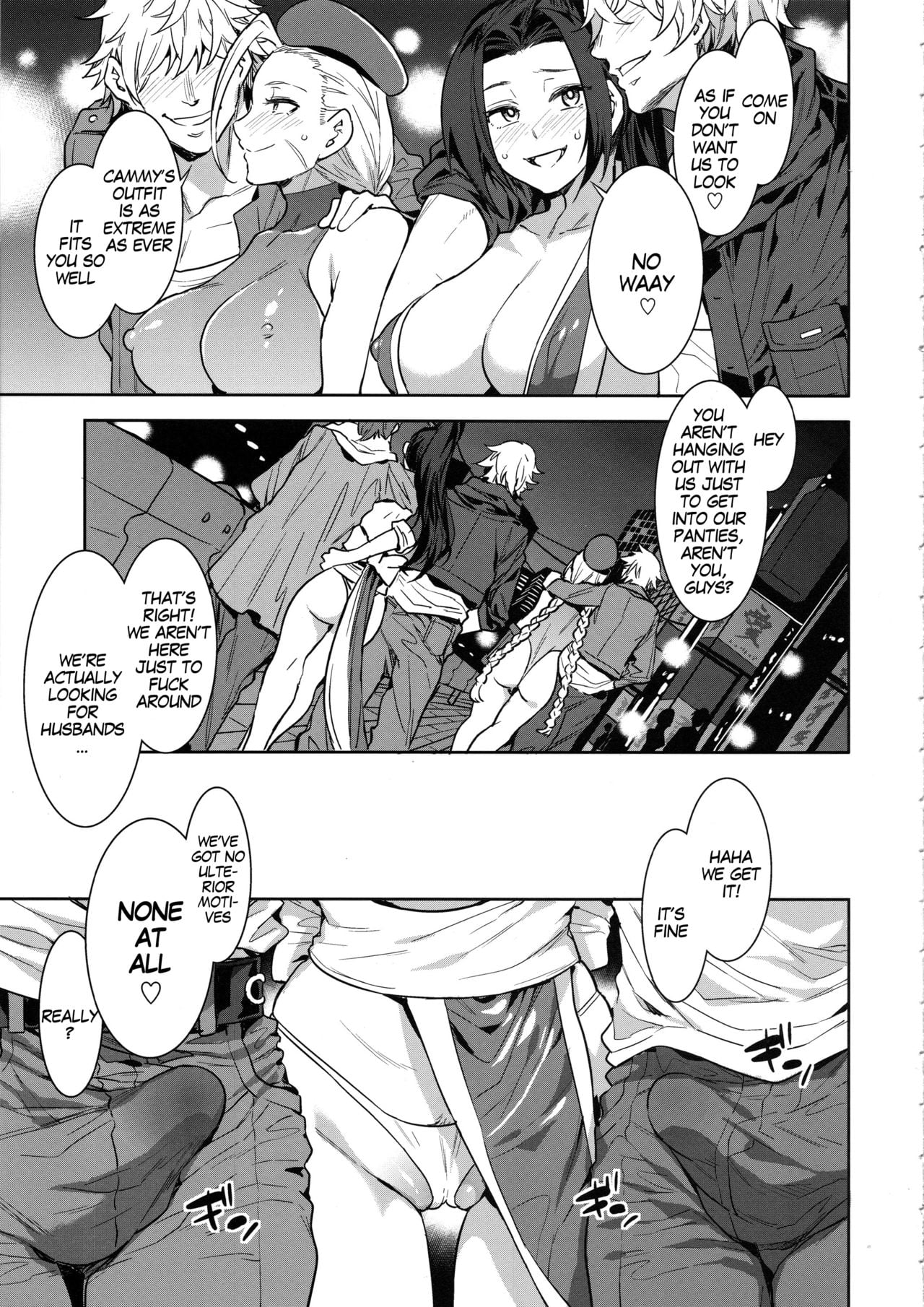 Casual Sex Party With Fighting Game Gals page 4