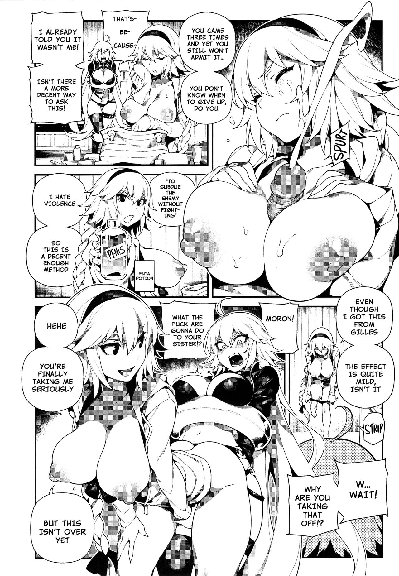 Chaldea Mania – Black & White page 8