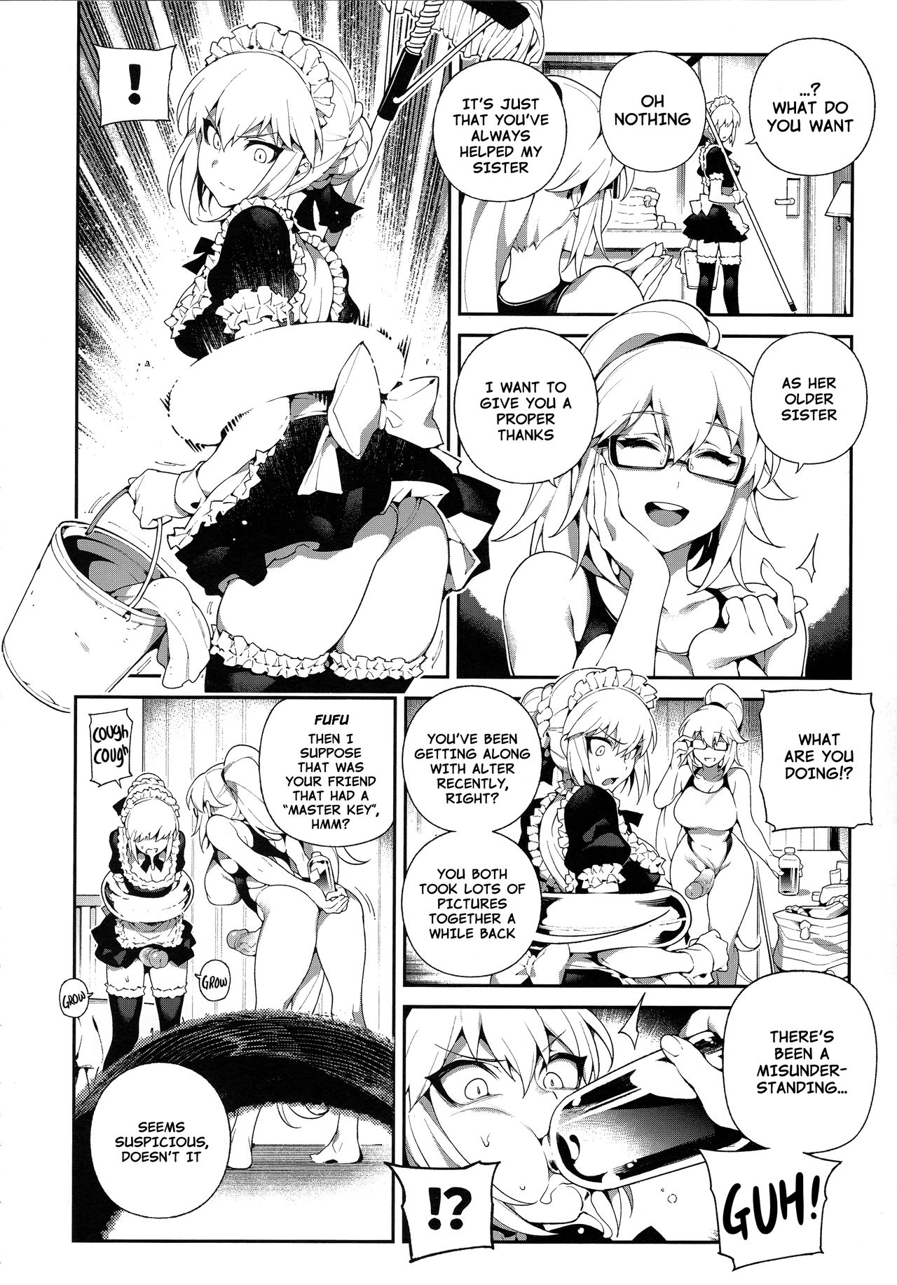 Chaldea Mania – Black & White page 16