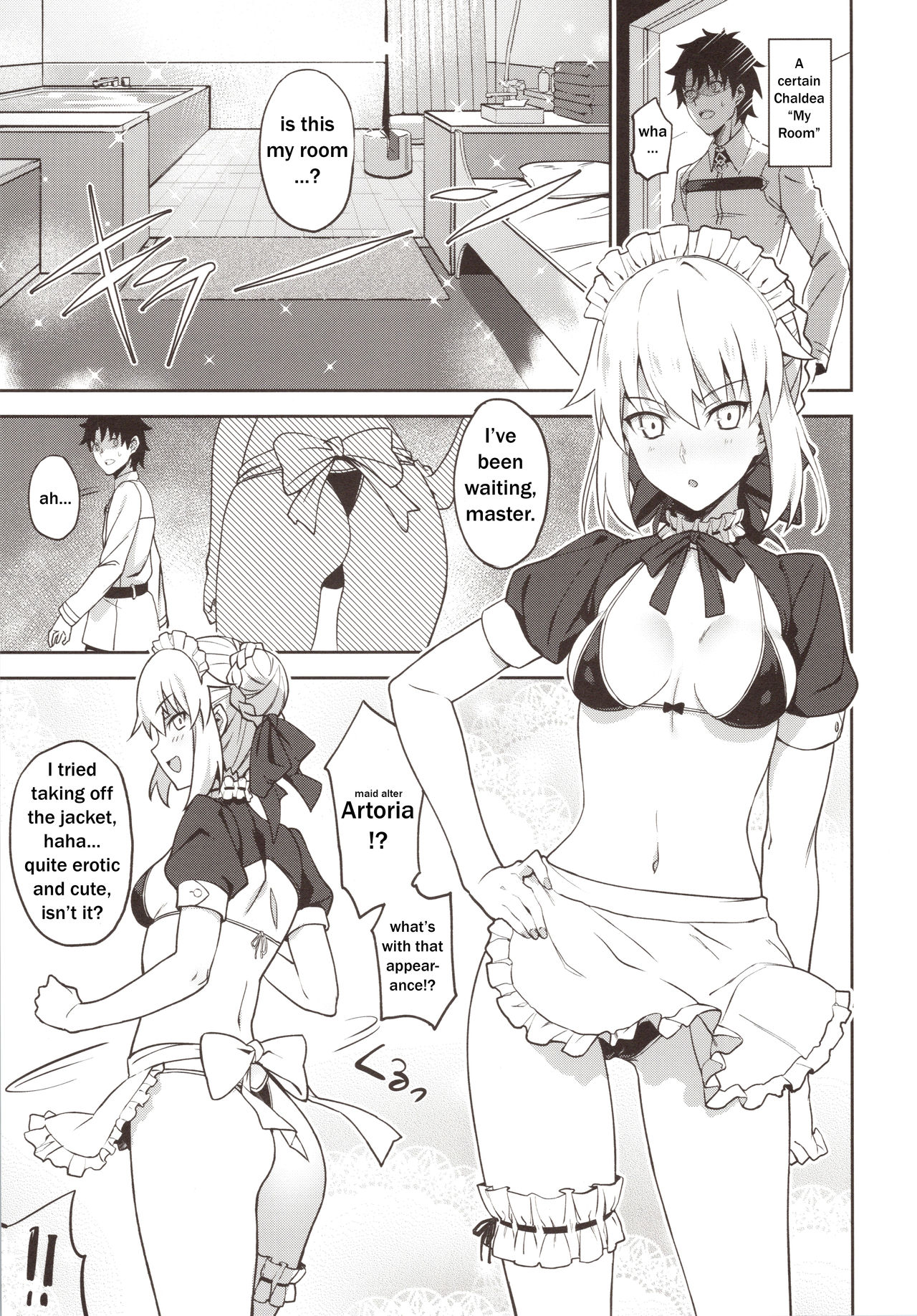 Chaldea Soap SSS-kyuu Gohoushi Maid page 3