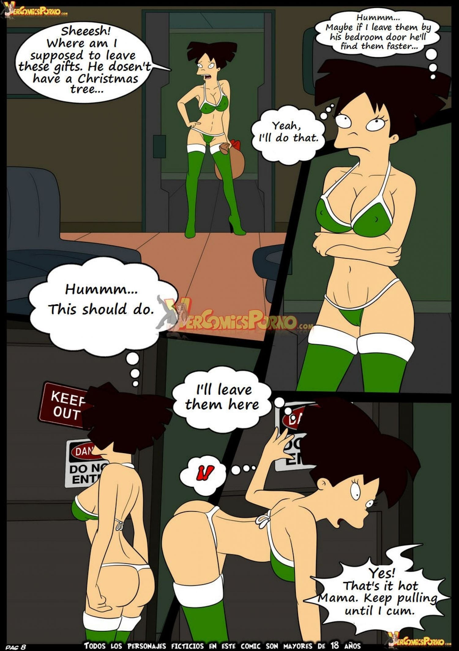 Christmas Delivery page 9