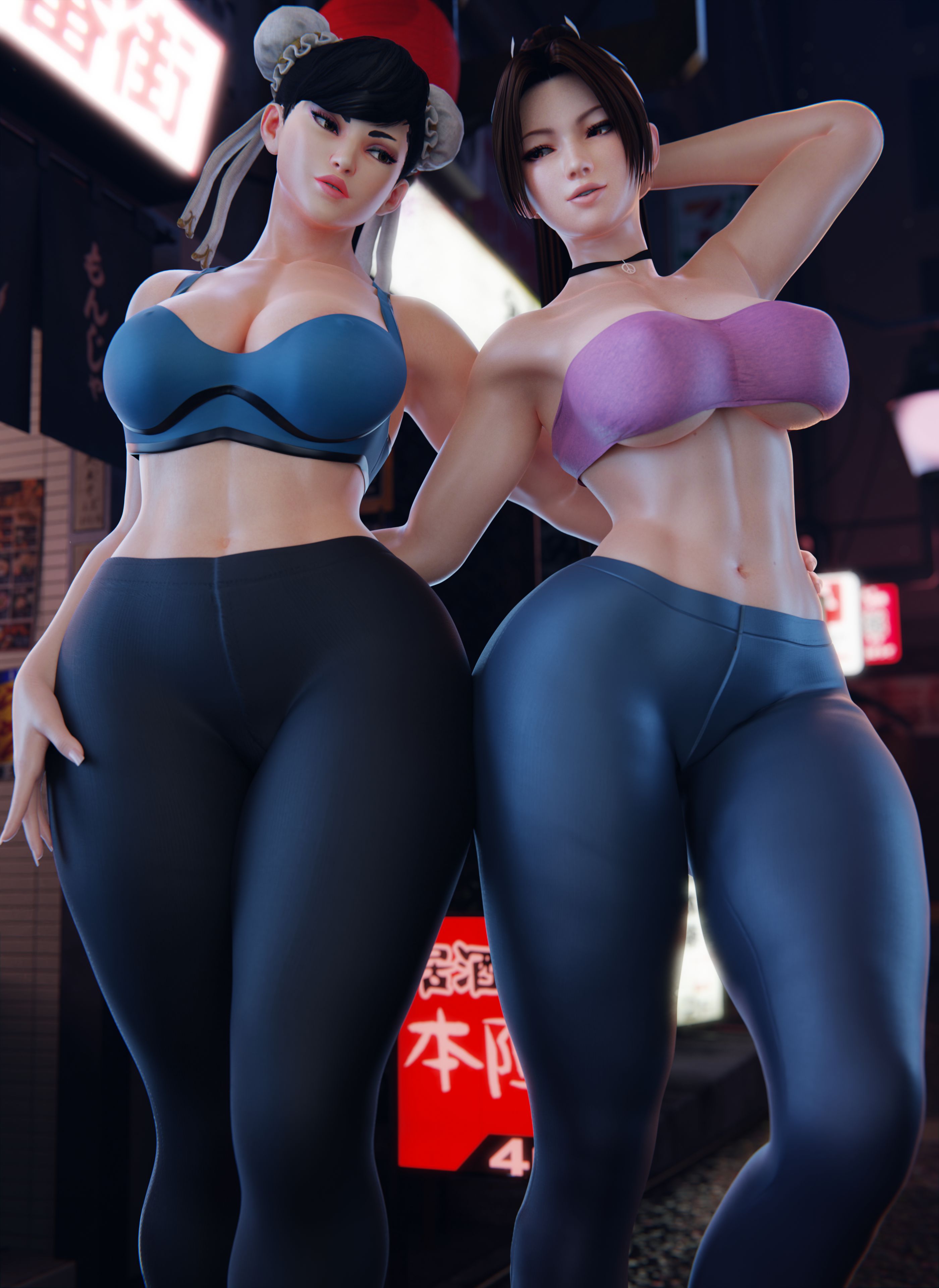 Chun Li & Mai Shiranui page 1