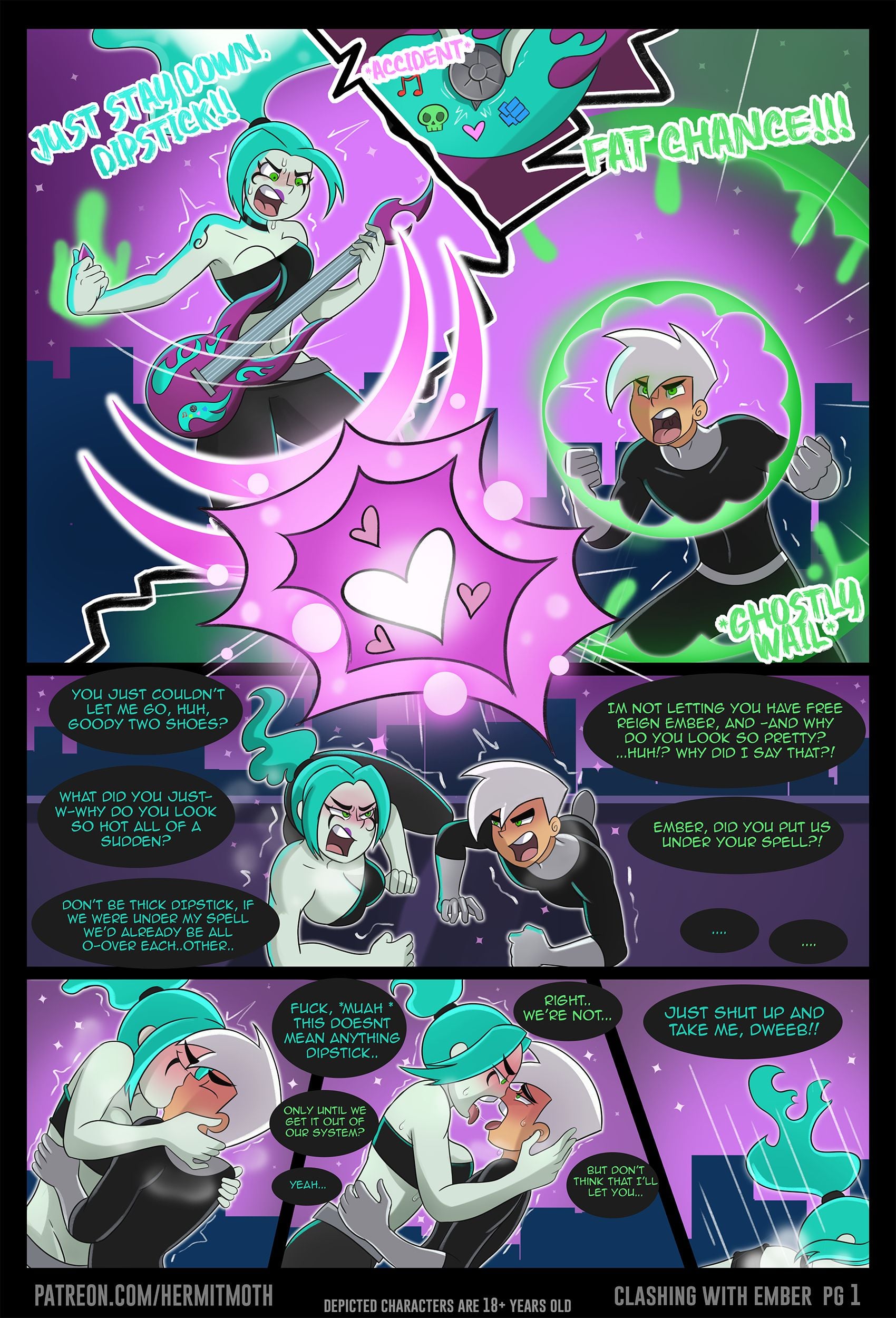 Clashing with Ember McLaine page 1