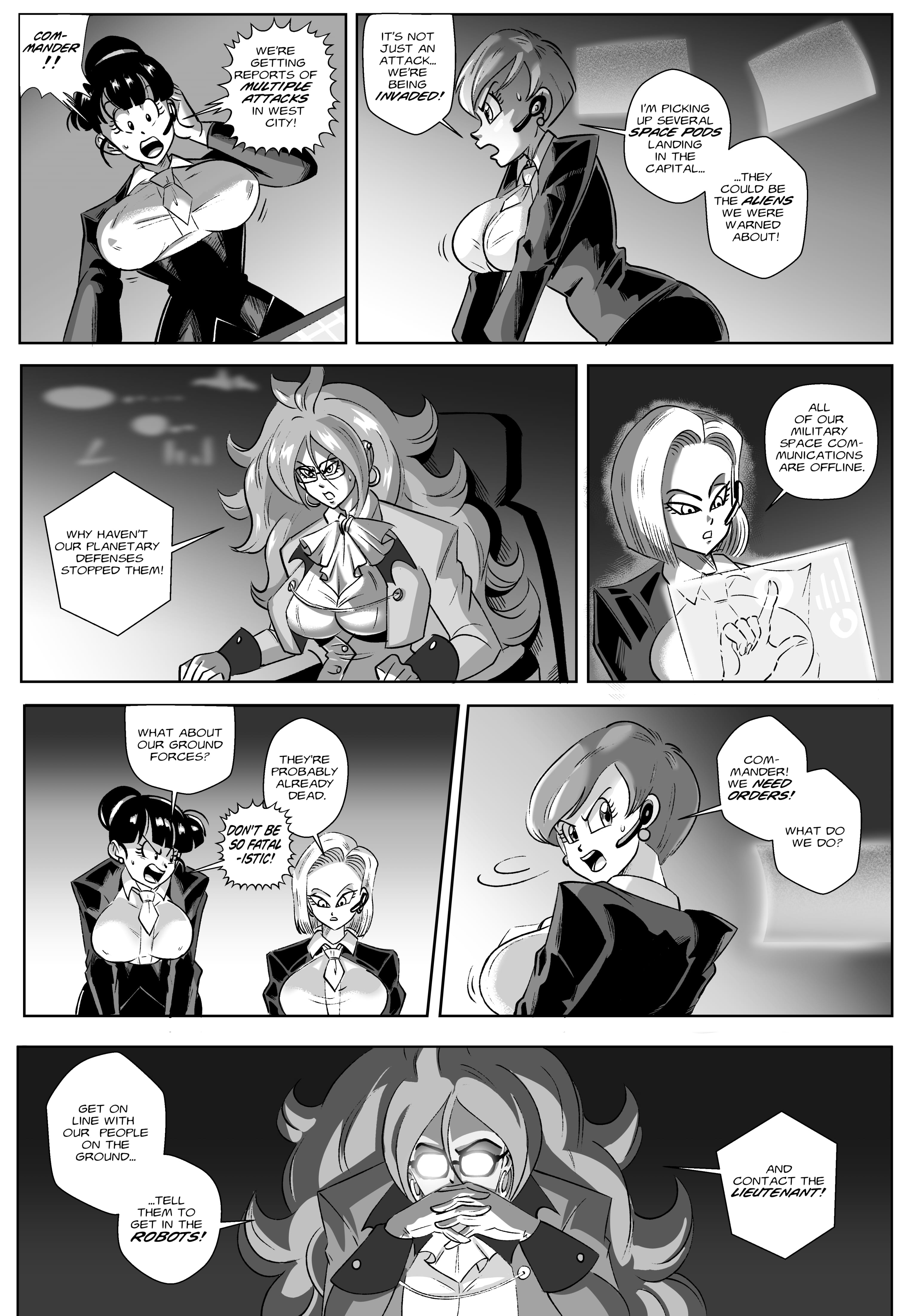 Control Room – Invasion page 1