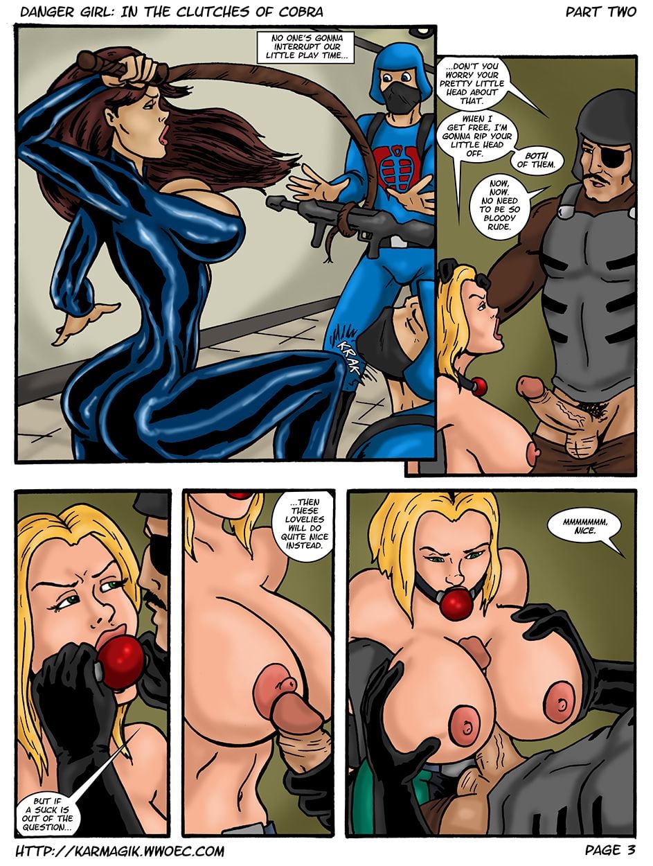 Danger In – In The Clutches Of Cobra page 7
