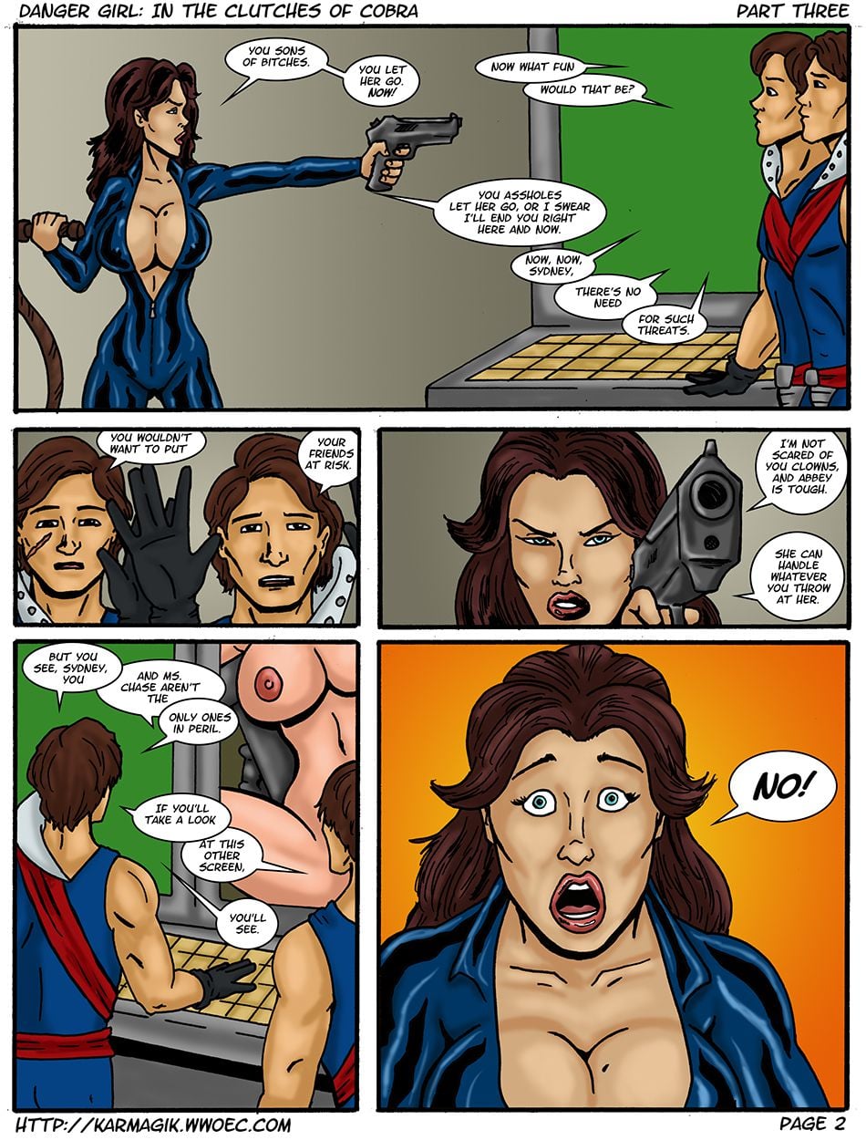 Danger In – In The Clutches Of Cobra page 12