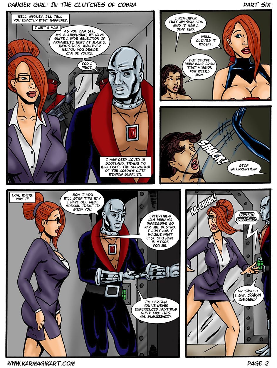 Danger In – In The Clutches Of Cobra page 27