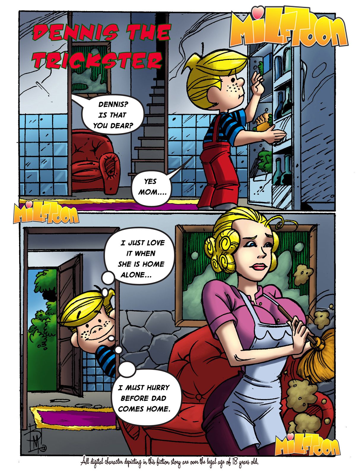 Dennis The Trickster page 1