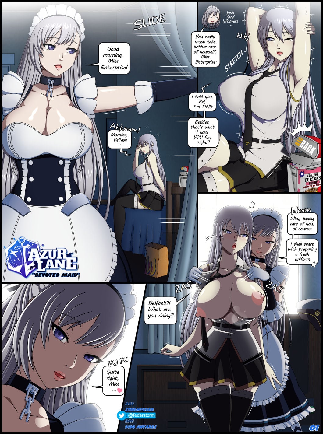 Devoted Maid page 1