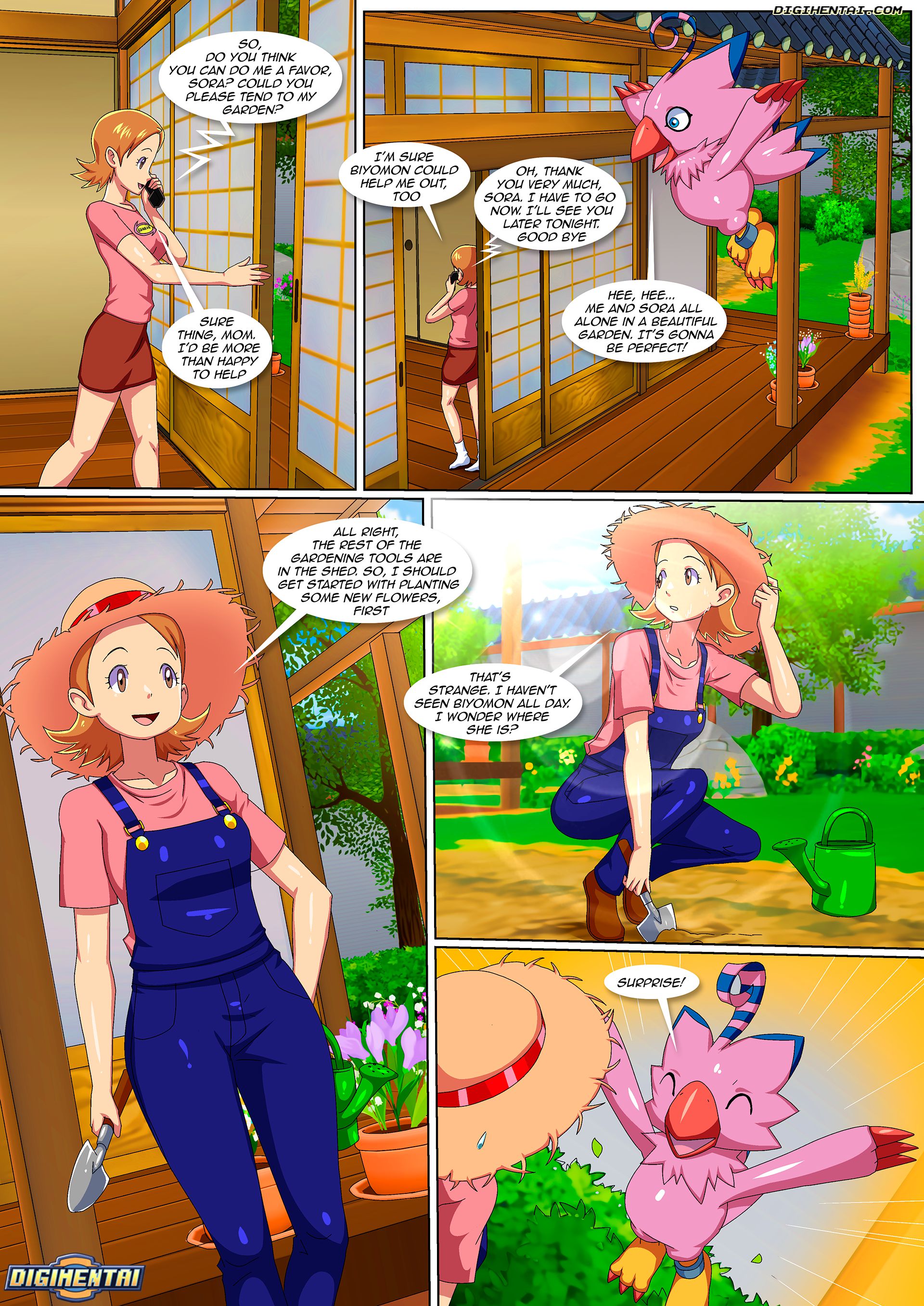 Digimon Rules: Biyomon’s Hobby page 3