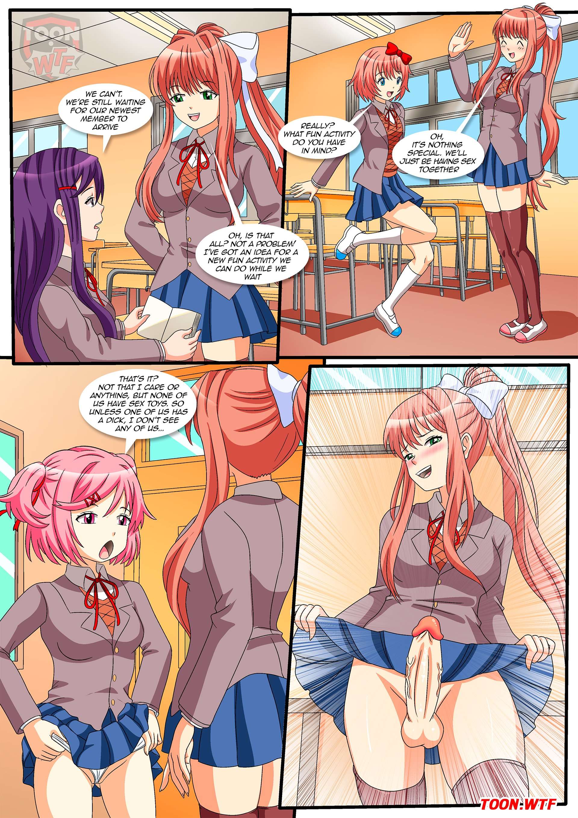 Doki Doki Literature Club page 3