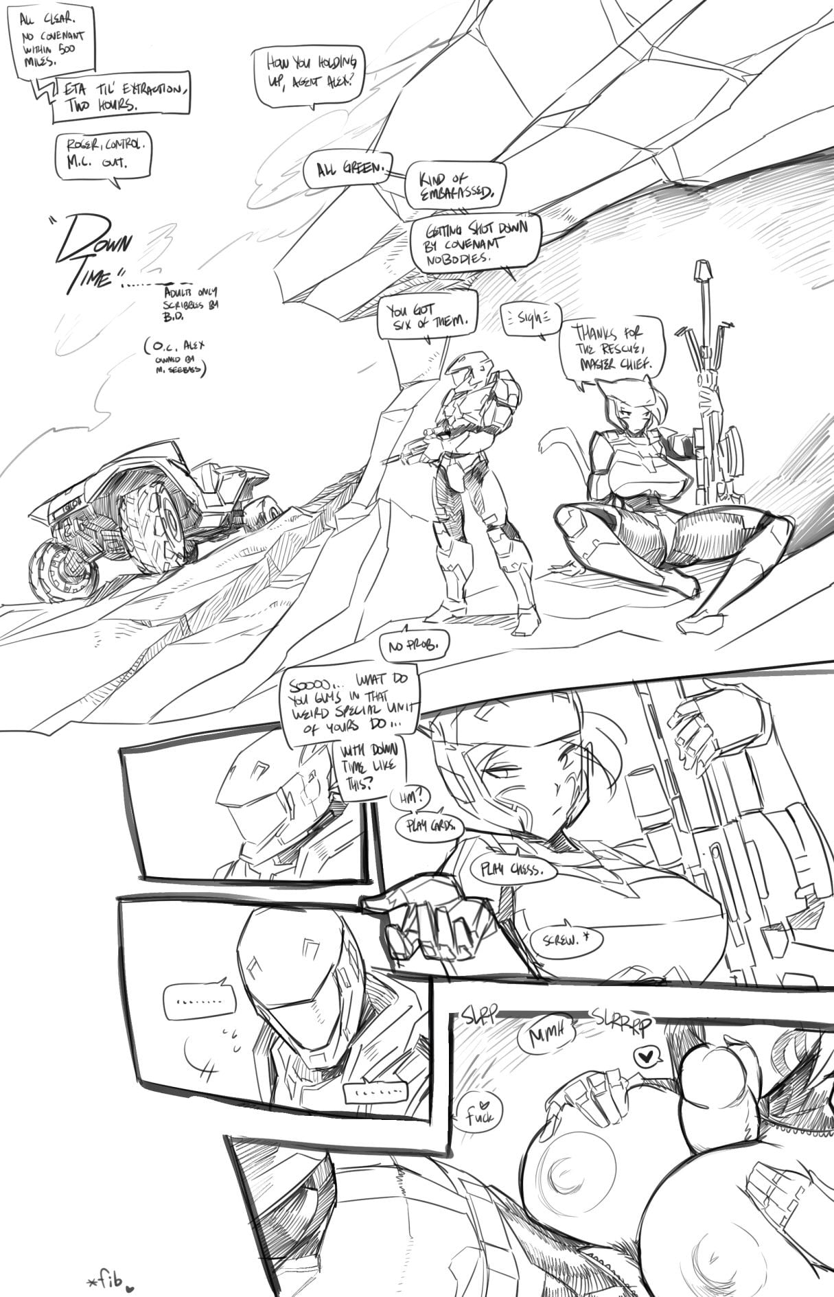 Down Time page 1