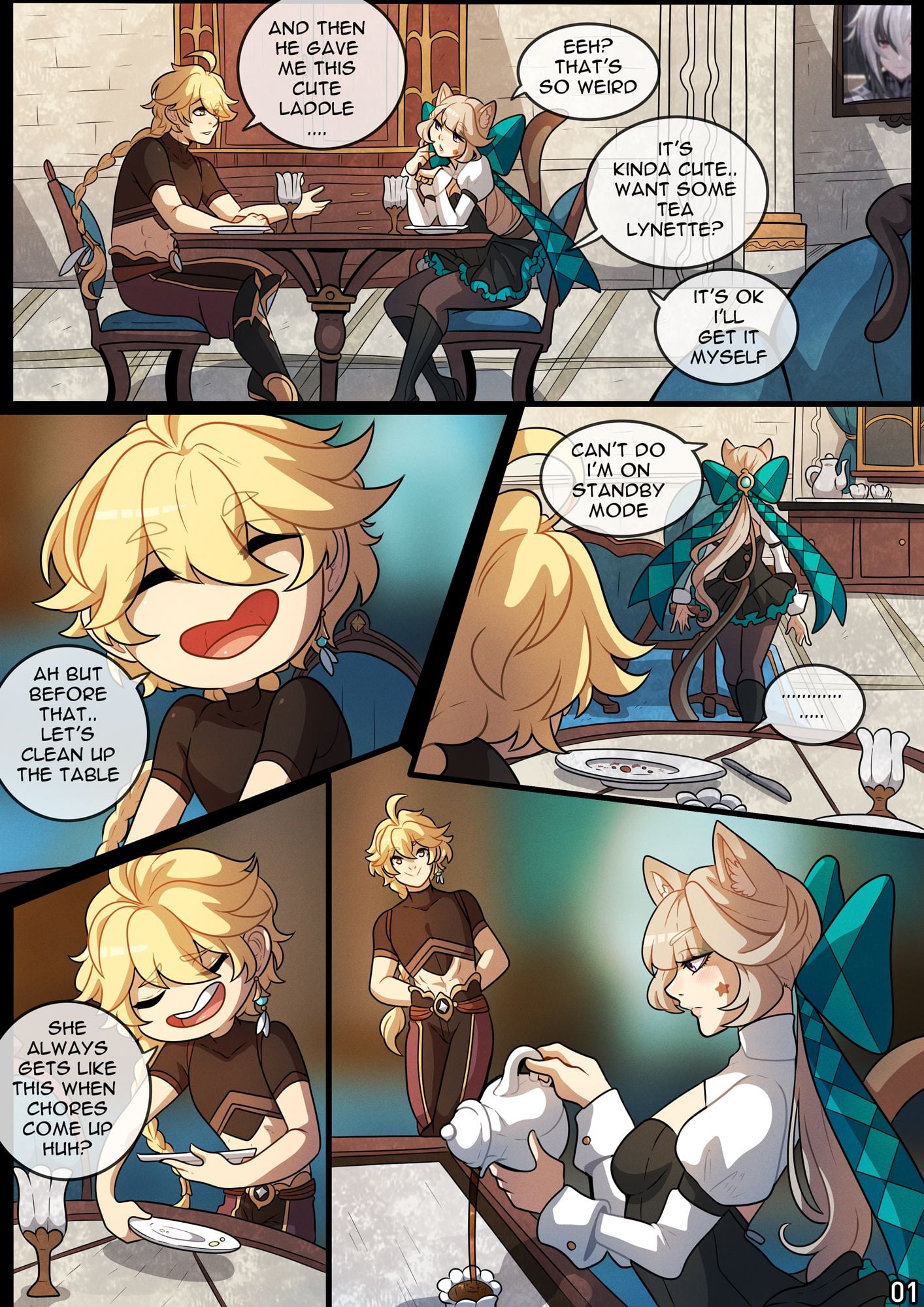 Entering Cuddle Mode page 3