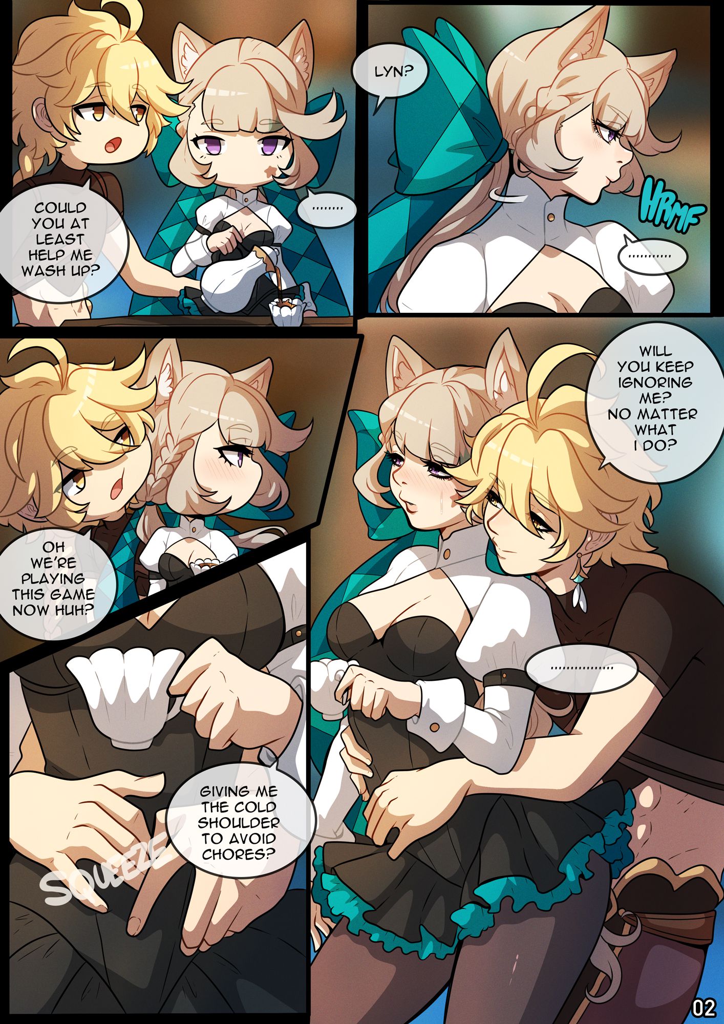 Entering Cuddle Mode page 4