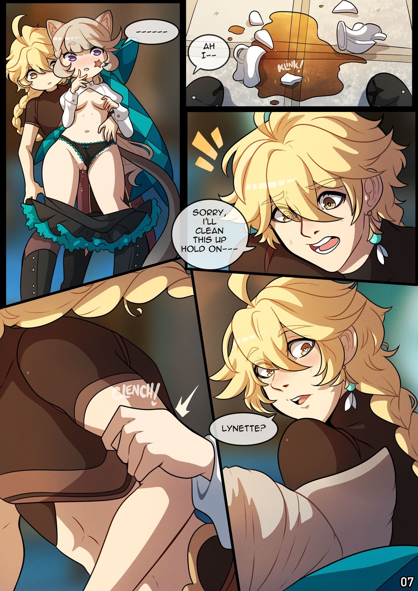 Entering Cuddle Mode page 9