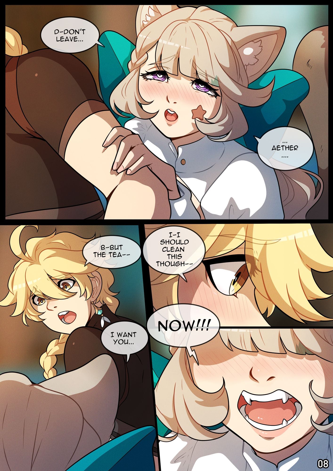 Entering Cuddle Mode page 10