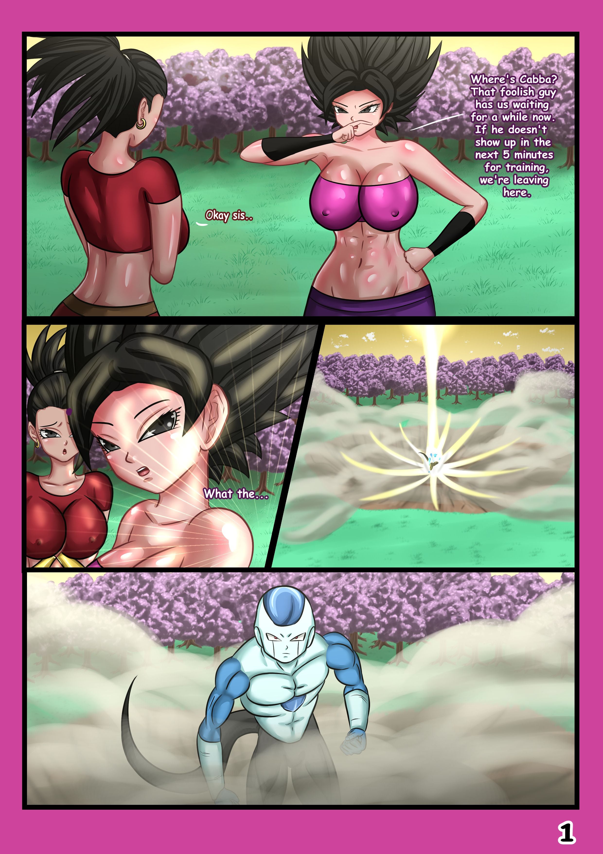 Female Saiyans Workout page 3