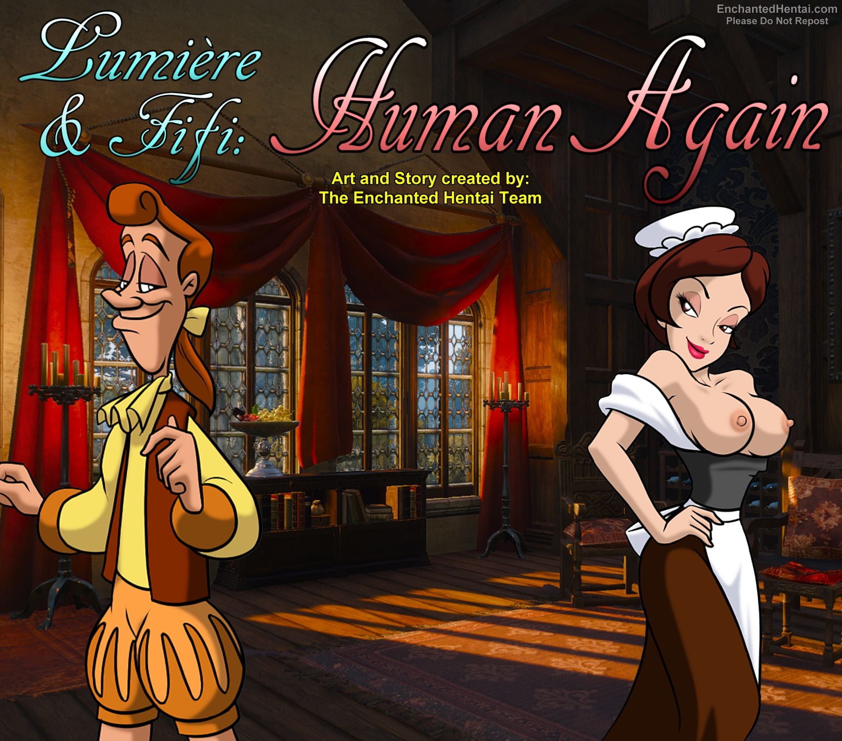Fifi & Lumiere: Human Again page 1