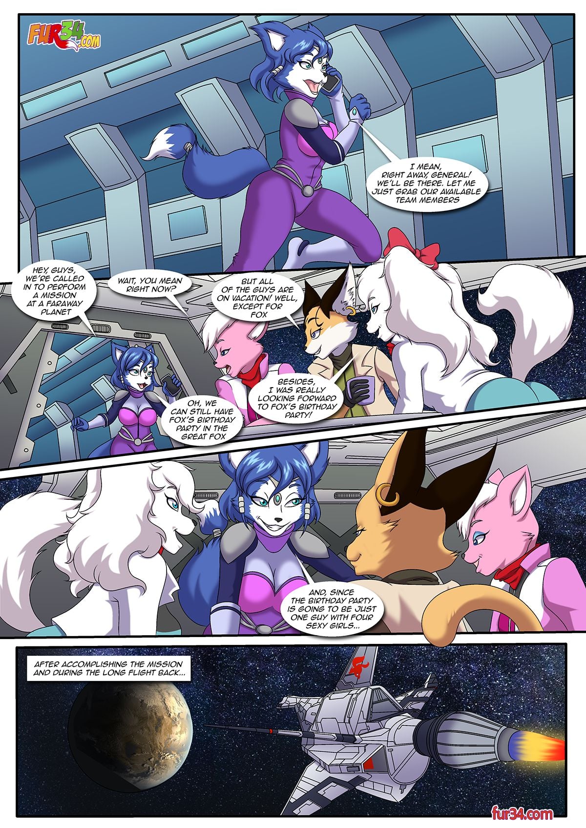 Fox’s Best Birthday Party Ever page 4