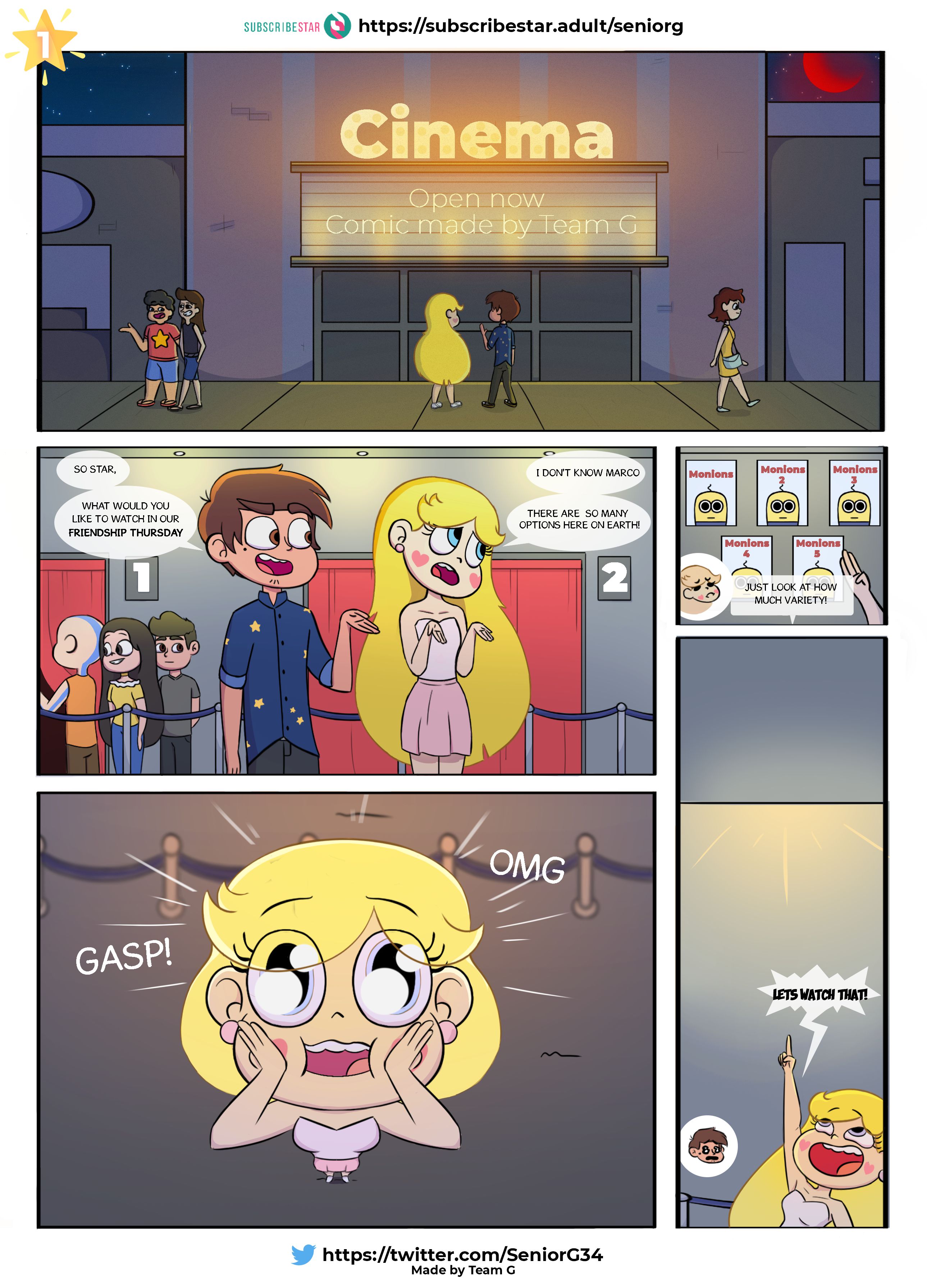 Friendship Thursday page 1
