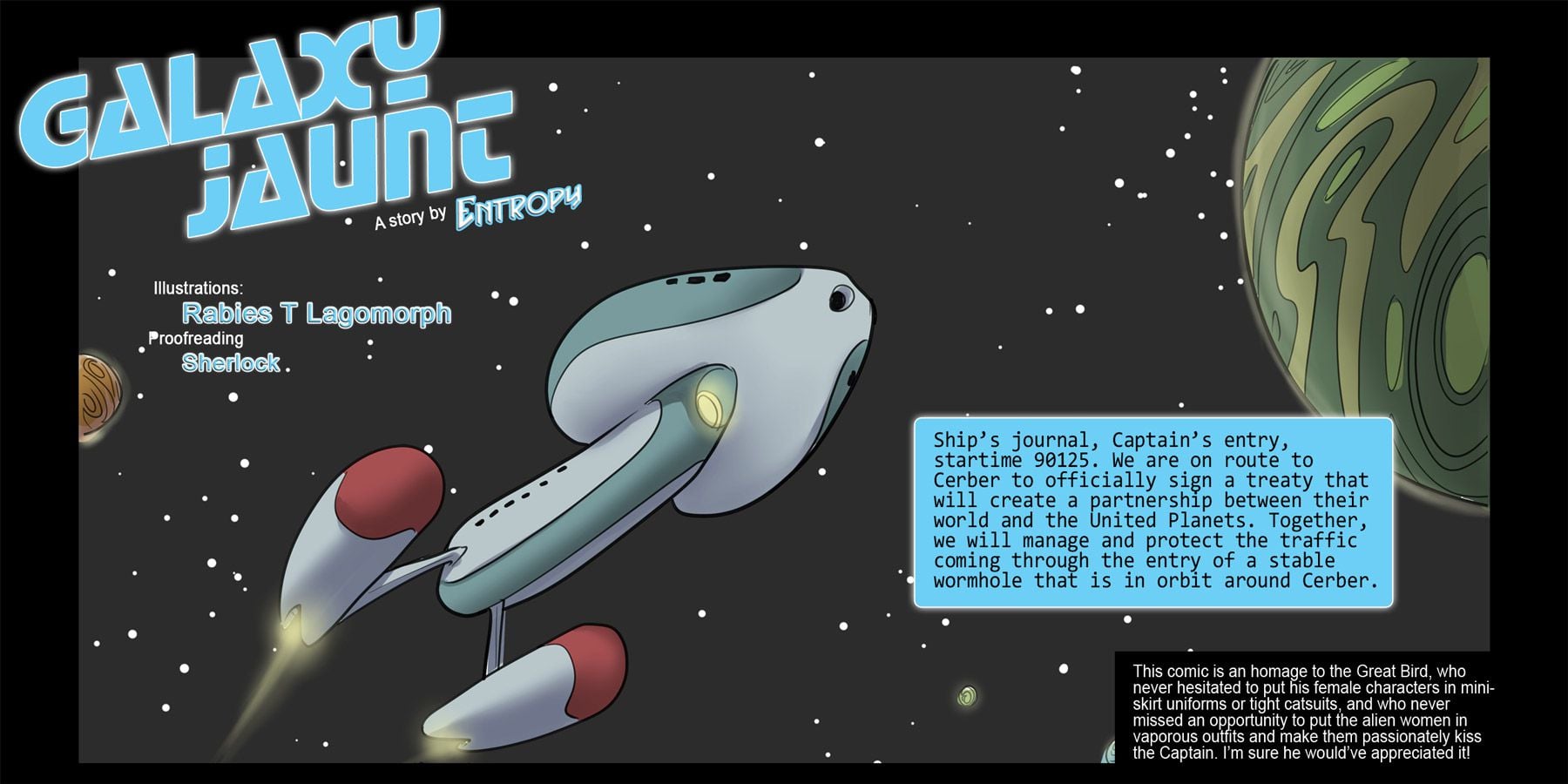 Galaxy Jaunt page 1