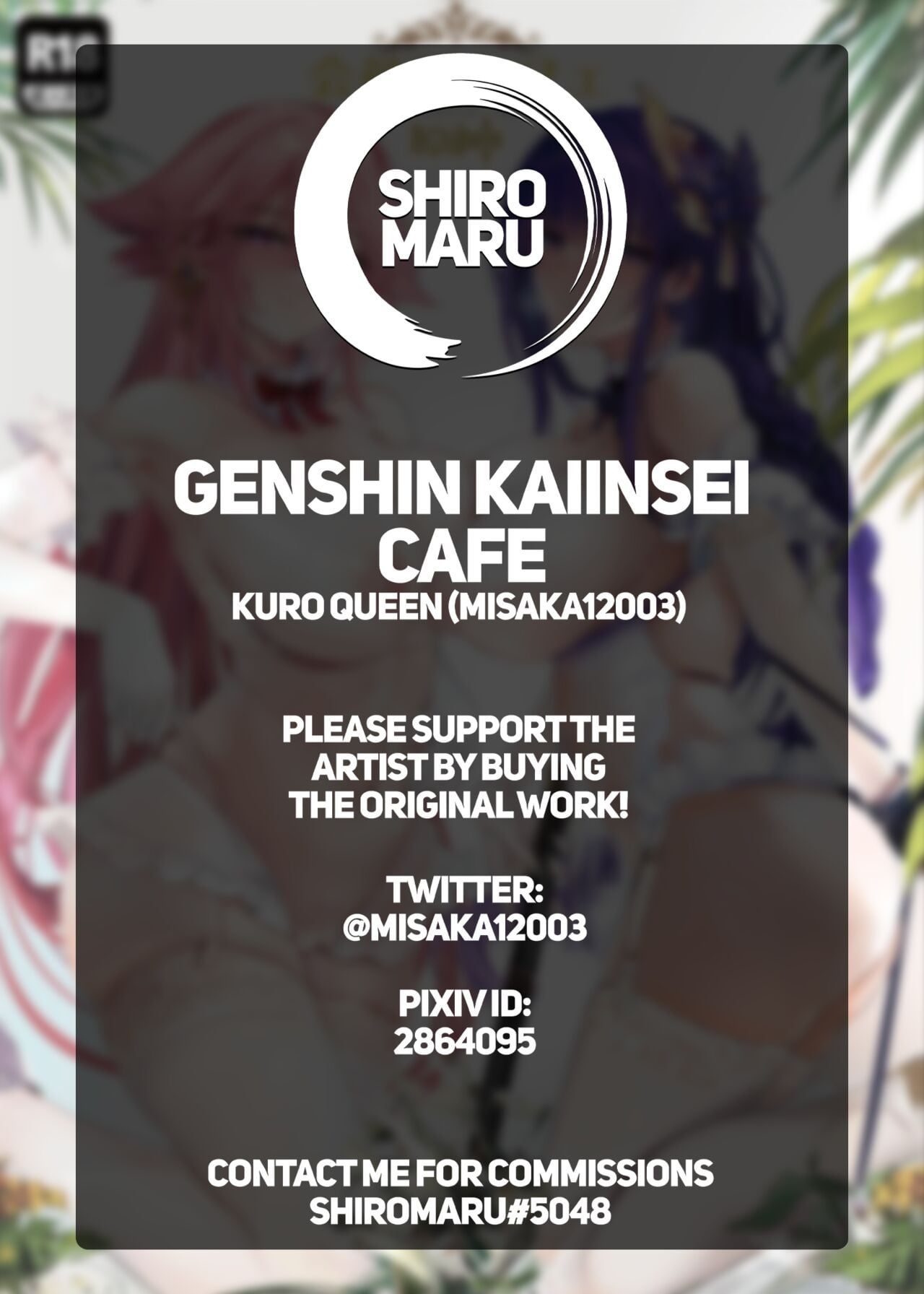 Genshin Kaiinsei Cafe page 15