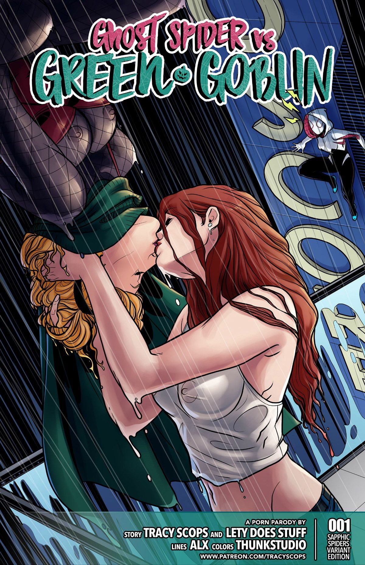 Ghost Spider VS. Green Goblin page 1