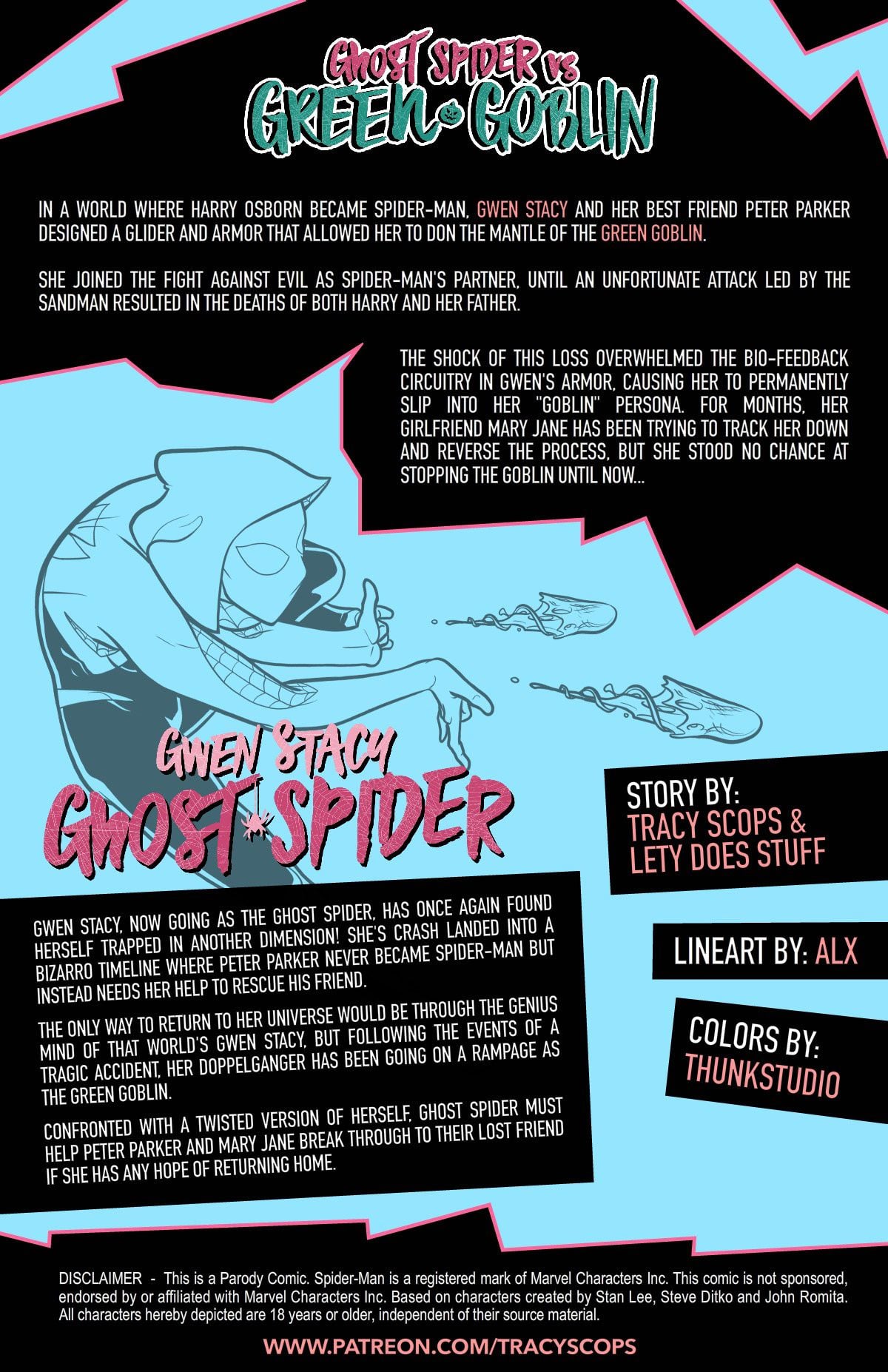 Ghost Spider VS. Green Goblin page 2