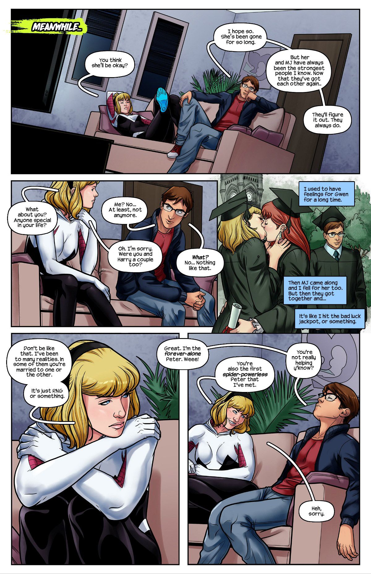 Ghost Spider VS. Green Goblin page 5