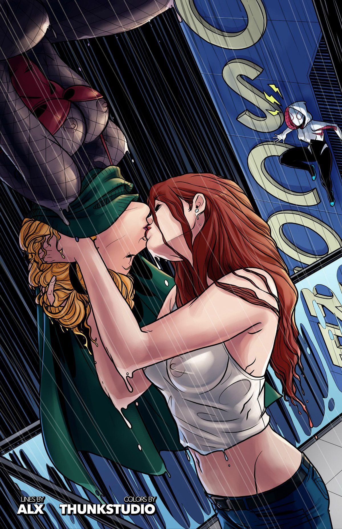 Ghost Spider VS. Green Goblin page 11