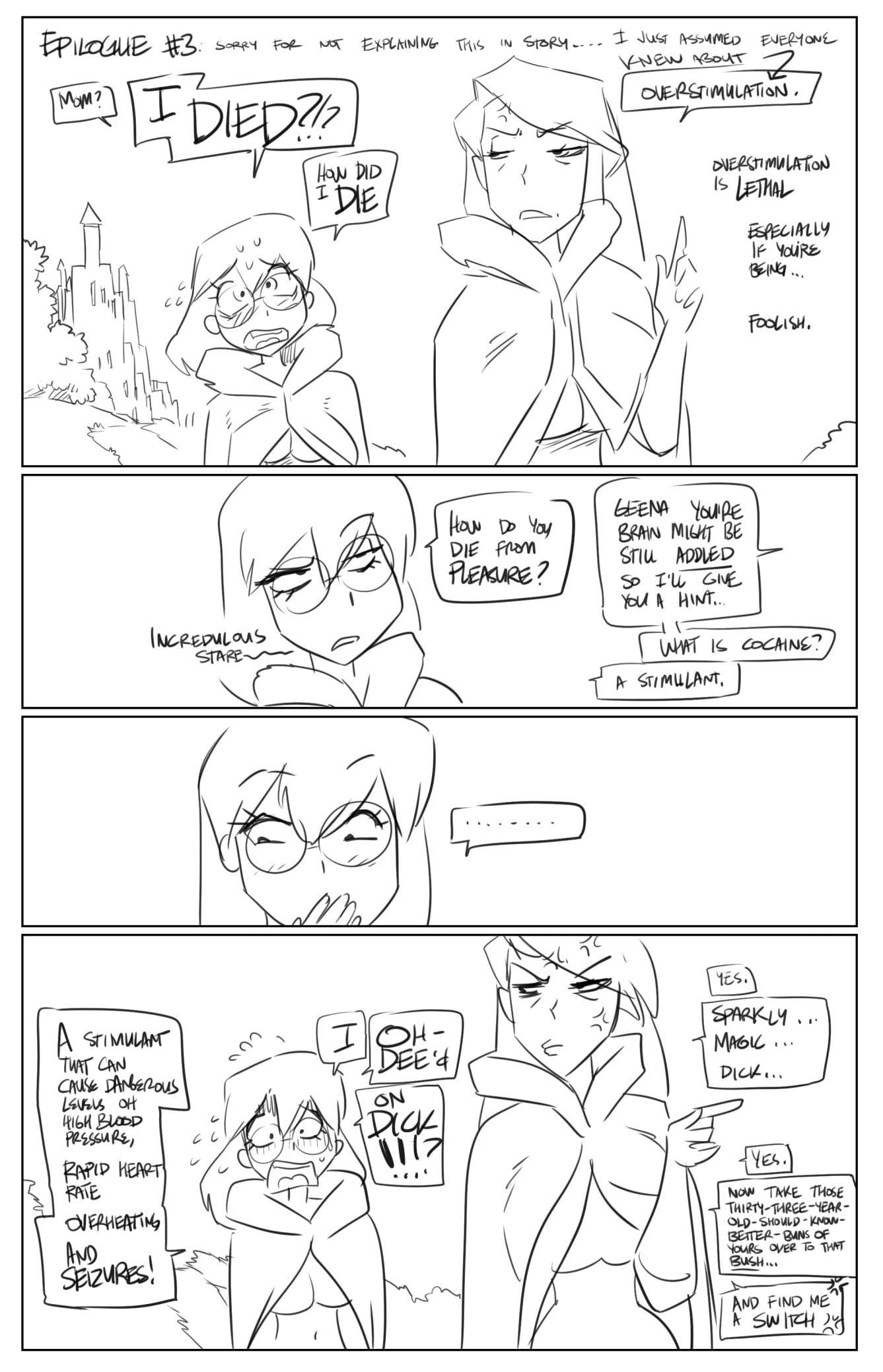Gina X Athle Harem WDH in Gold Digger issue 201 page 14