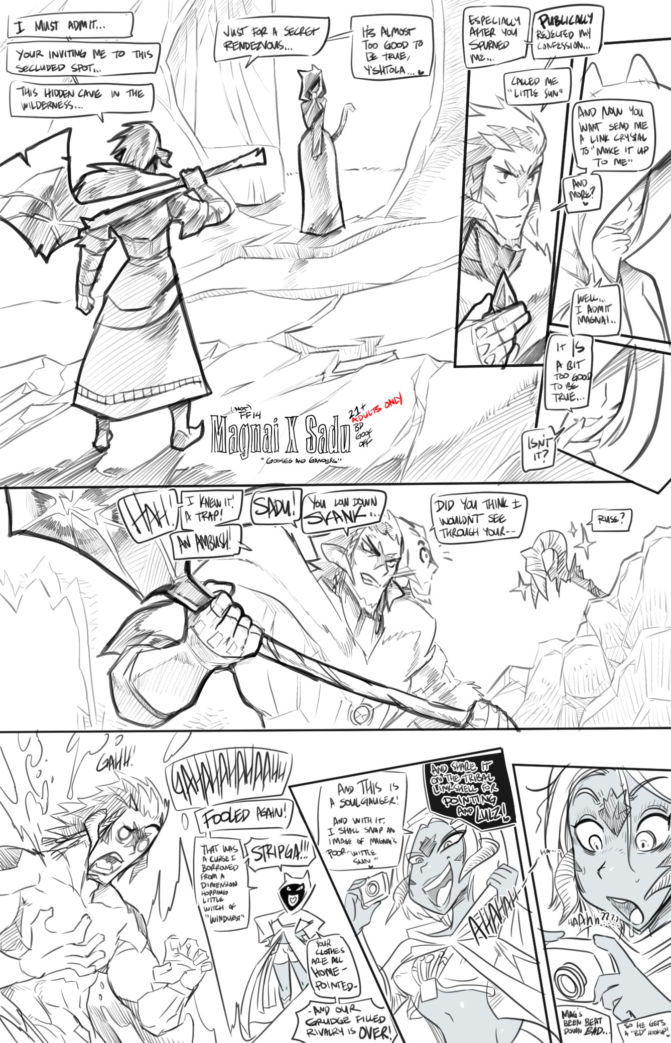 Gooses and ganders page 1