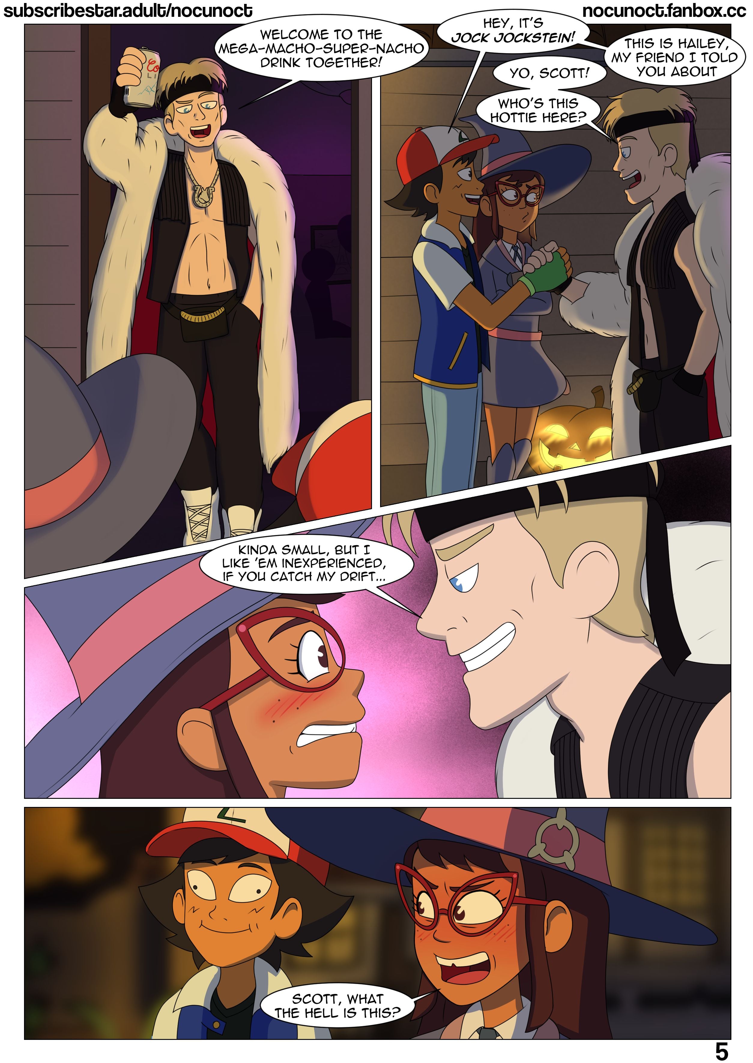 Hailey’s cumtastic halloween Fiestavaganza page 7
