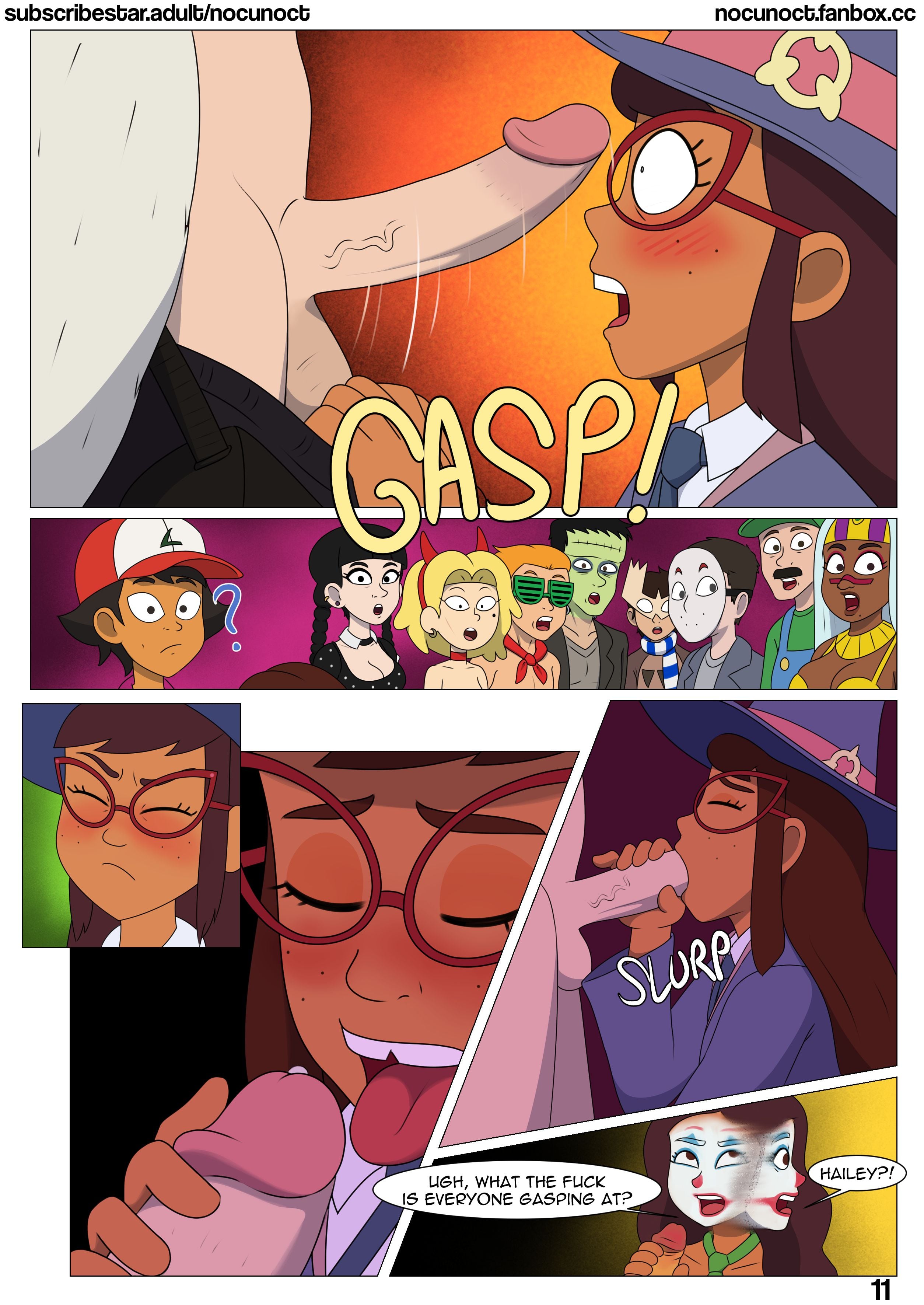 Hailey’s cumtastic halloween Fiestavaganza page 13