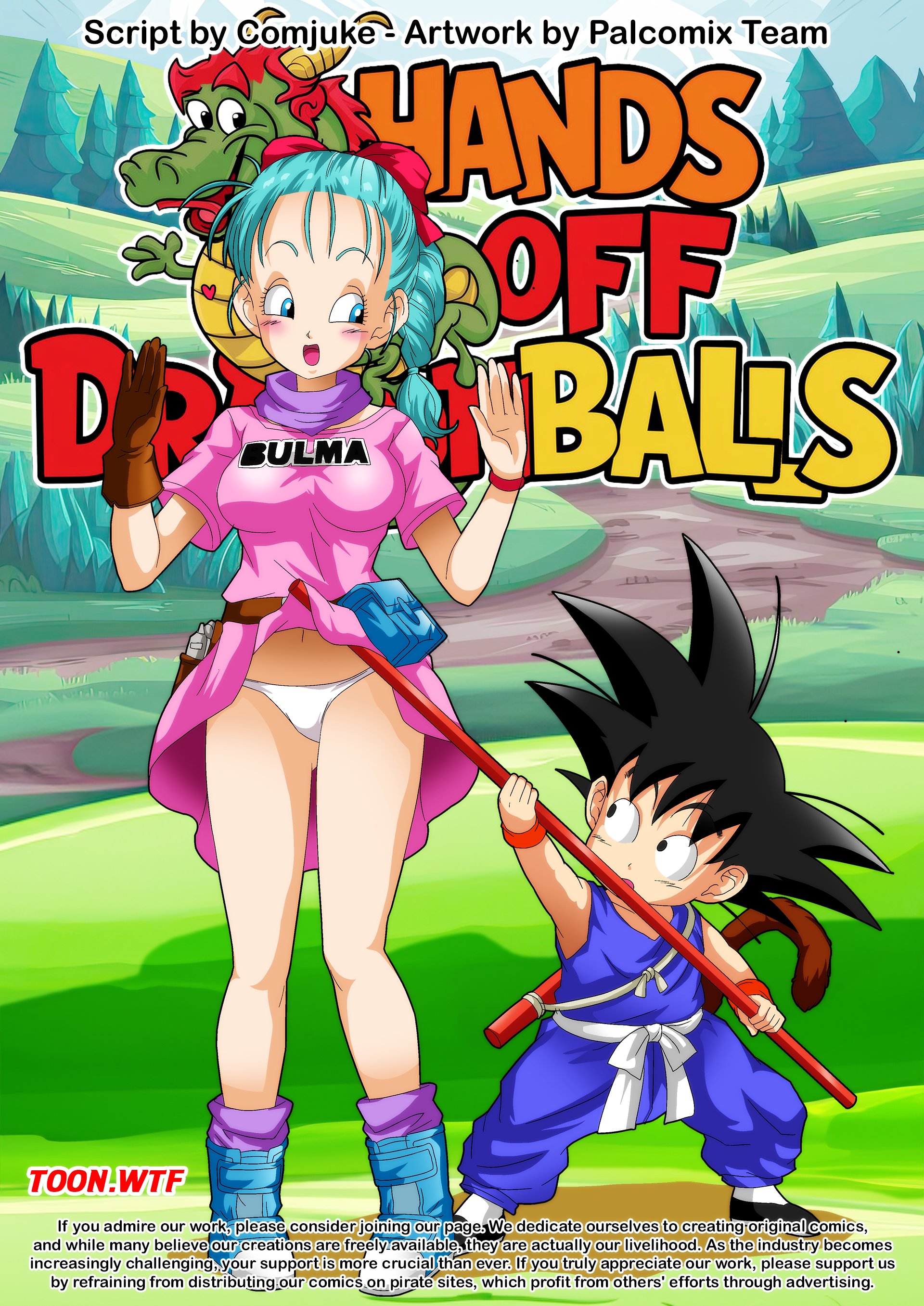 Hands Off Dragon Balls page 1