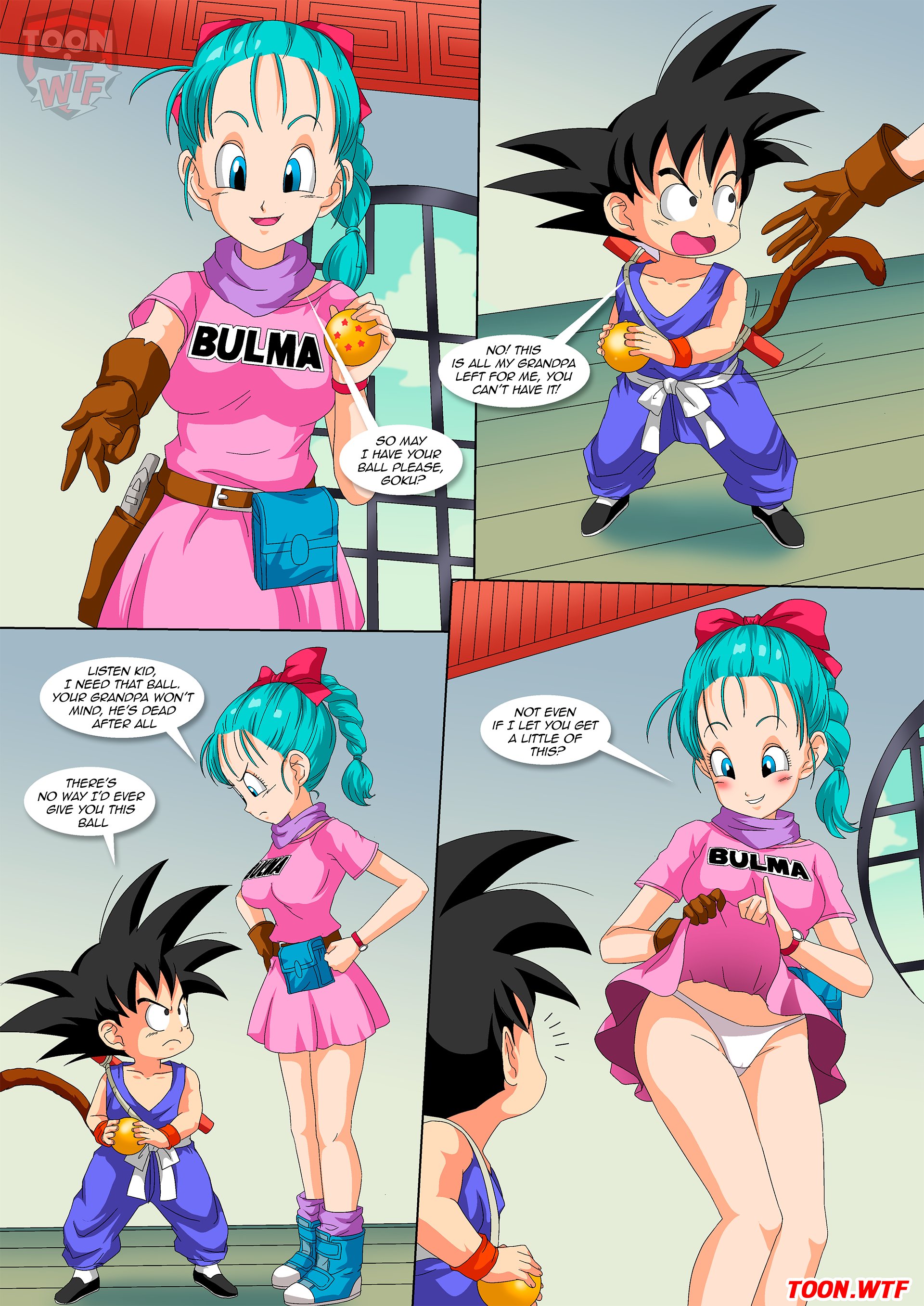 Hands Off Dragon Balls page 3