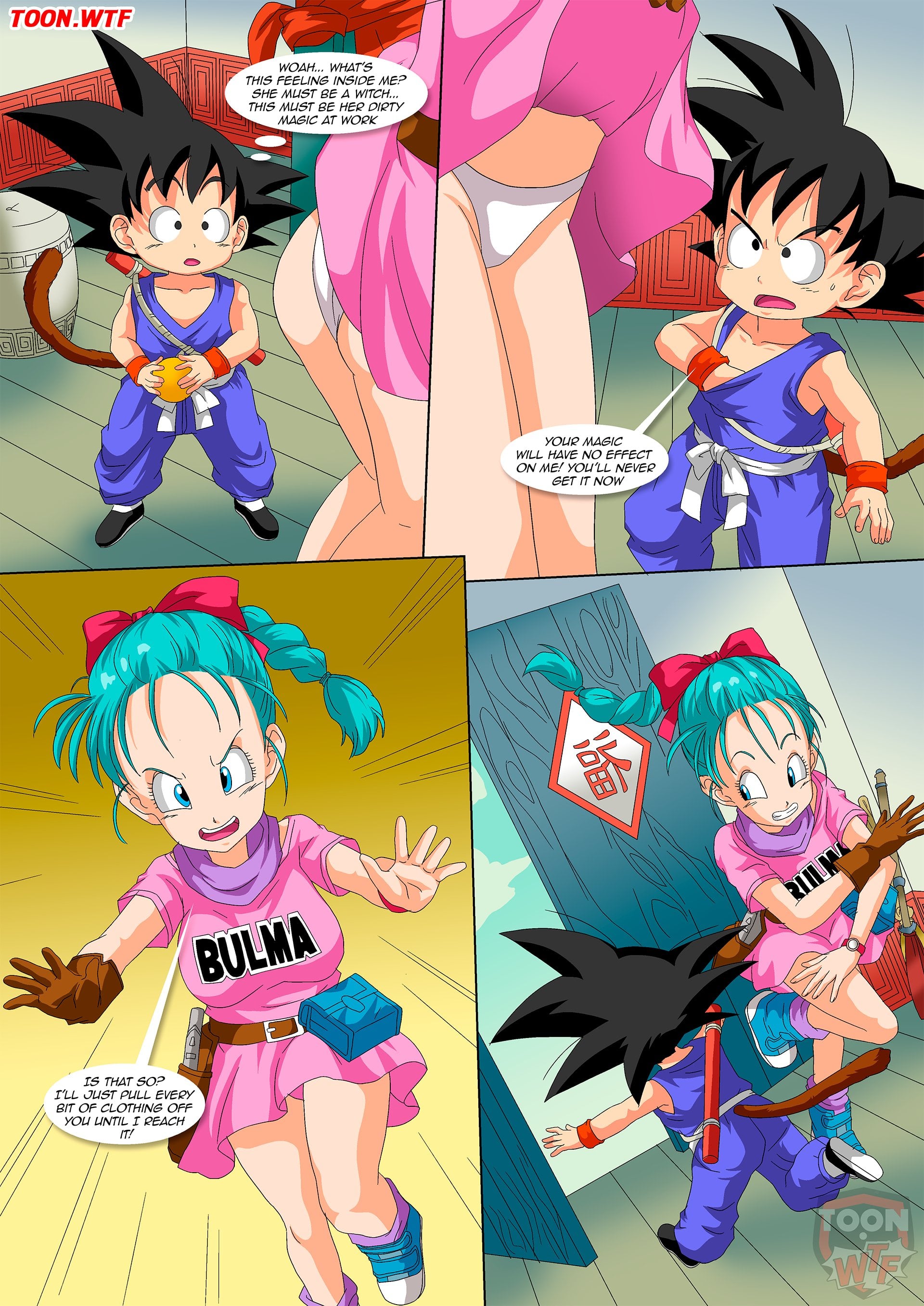 Hands Off Dragon Balls page 4