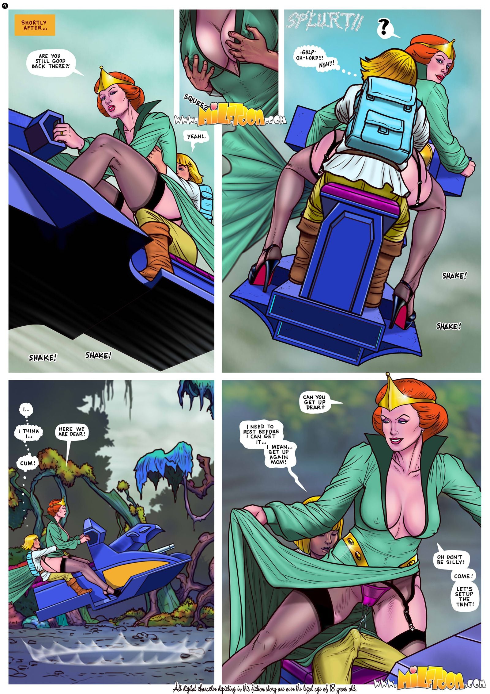 He-Cum And The Masturbates Of The Universe page 8