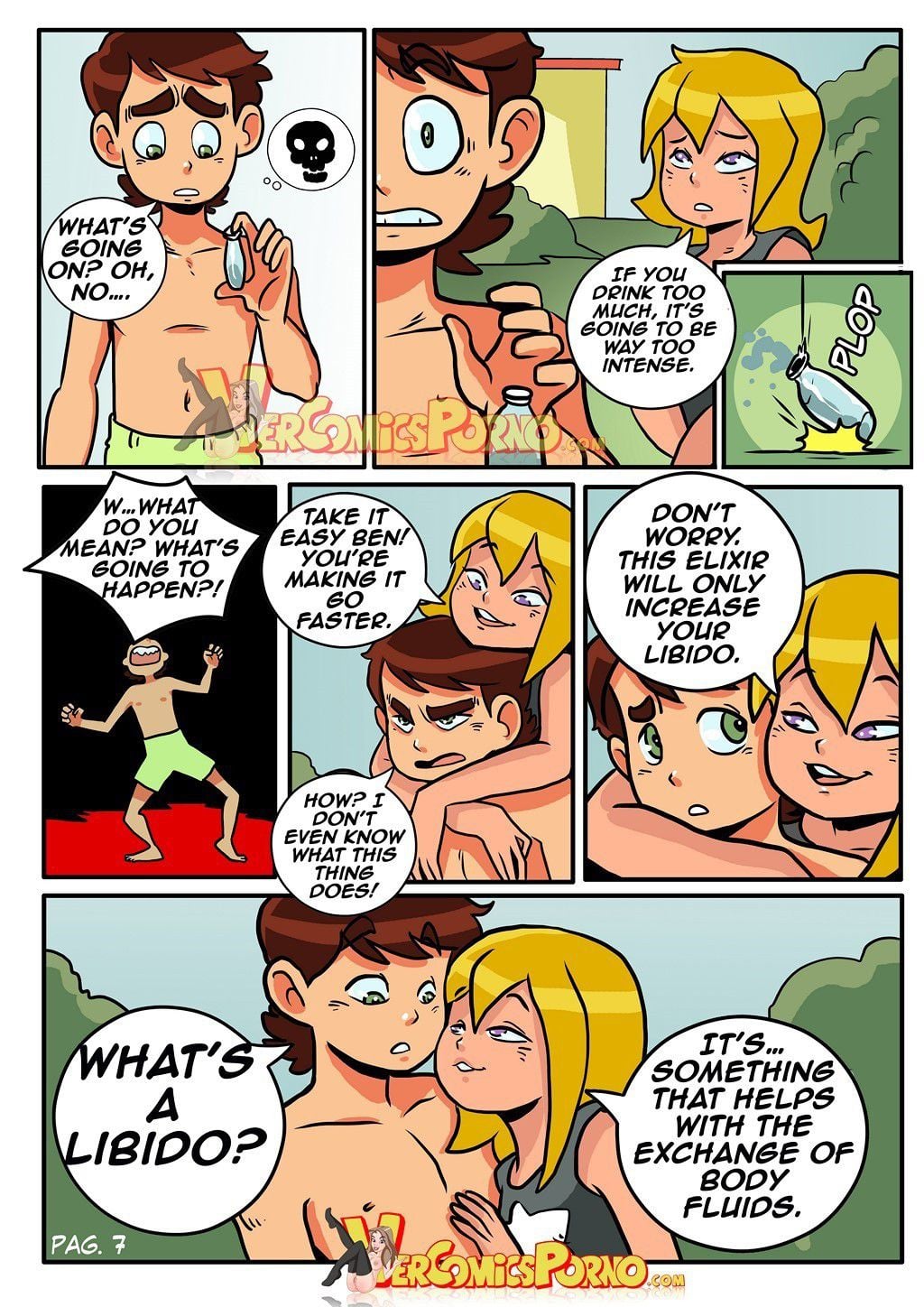 He Who Laughs Last page 8