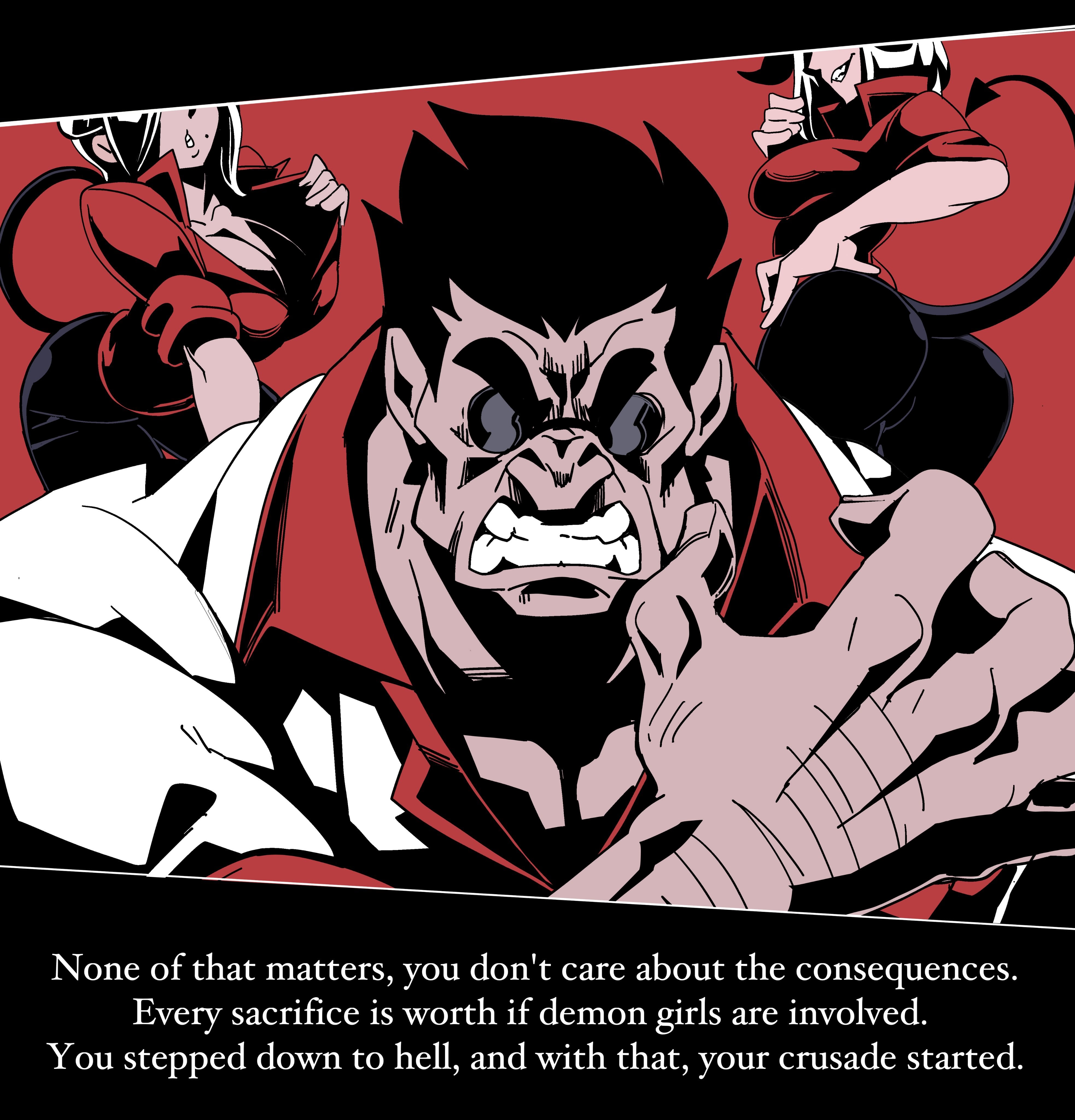 Helltaker Fanart Madness page 4
