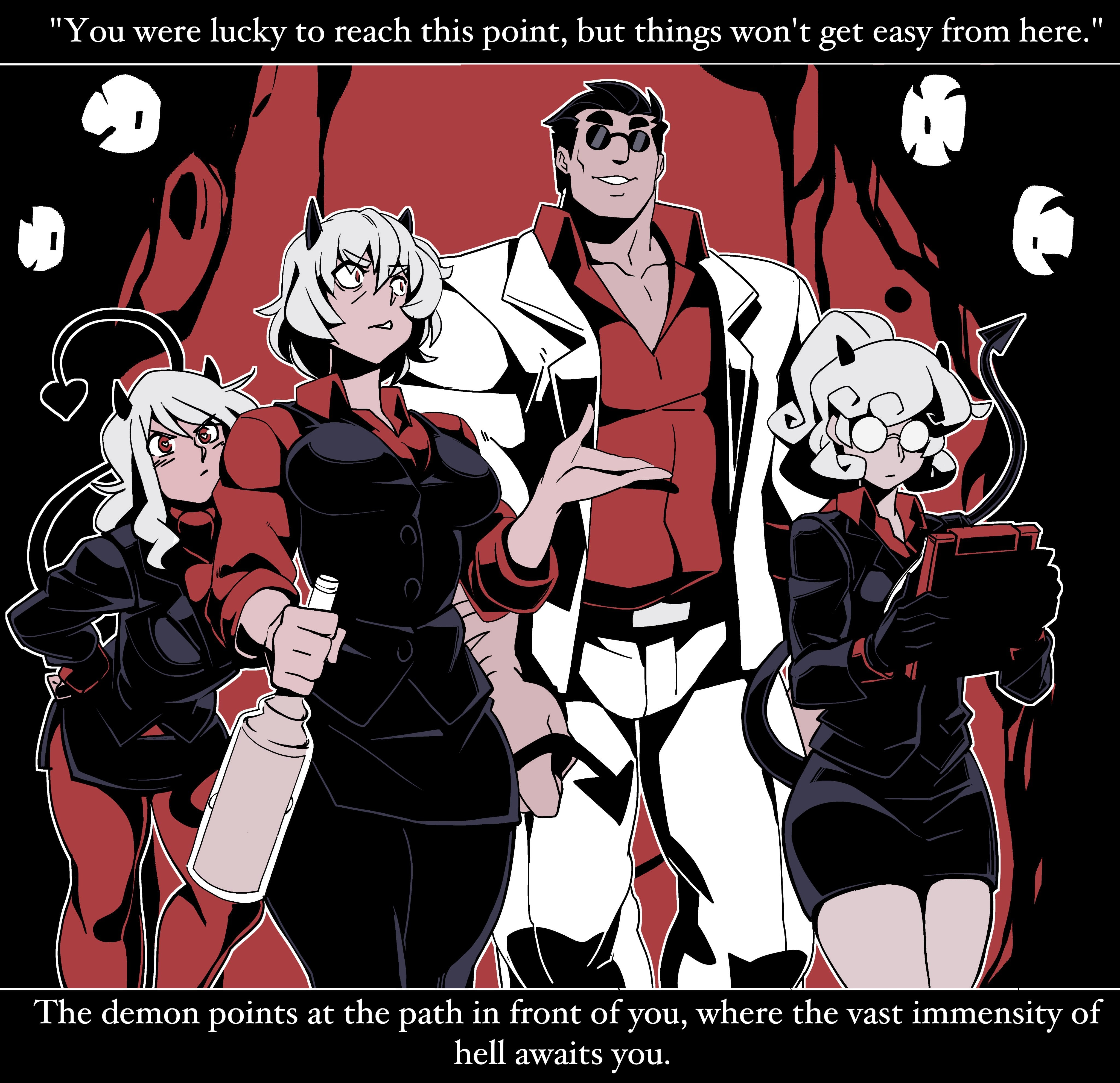 Helltaker Fanart Madness page 98