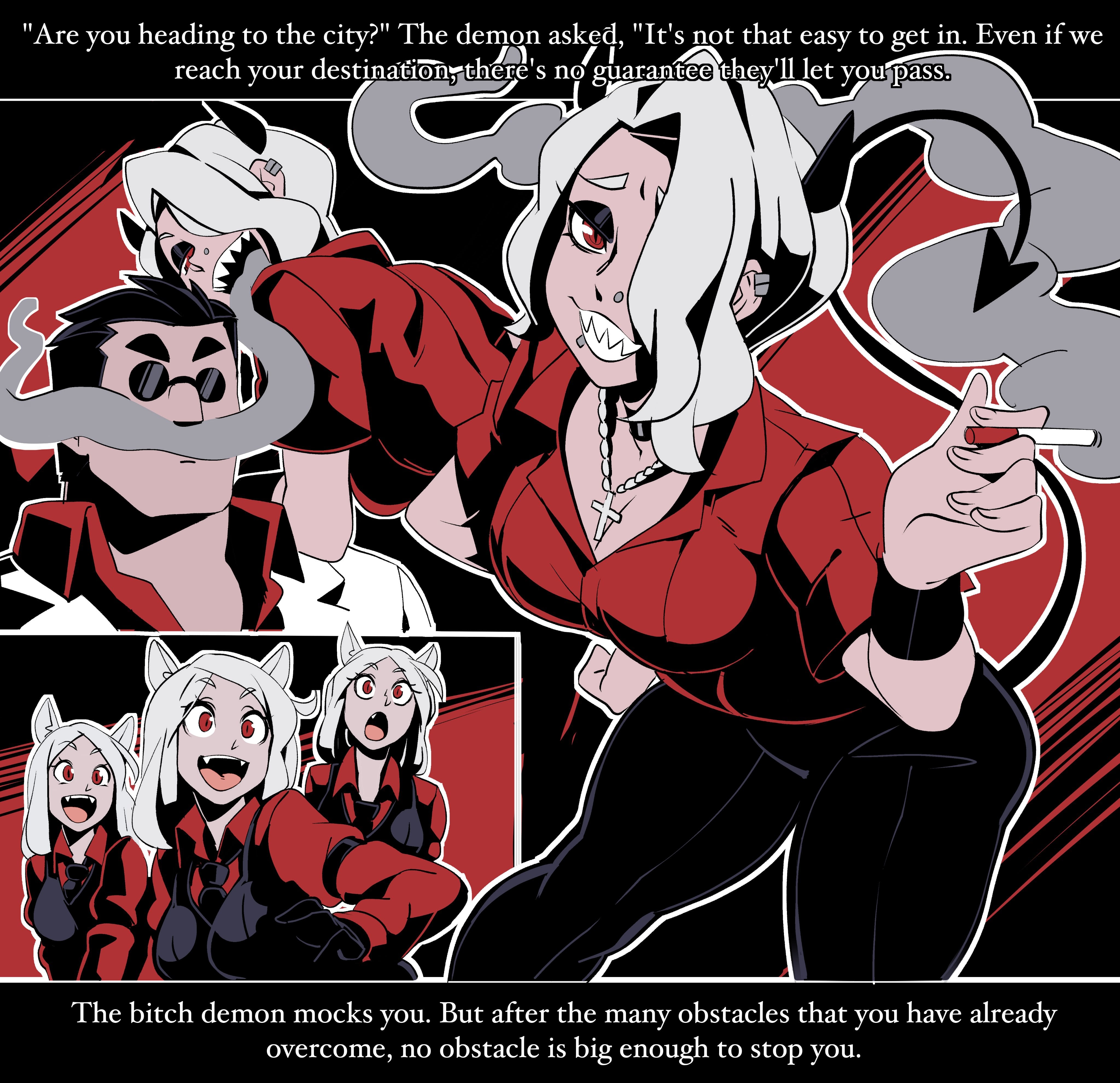 Helltaker Fanart Madness page 105