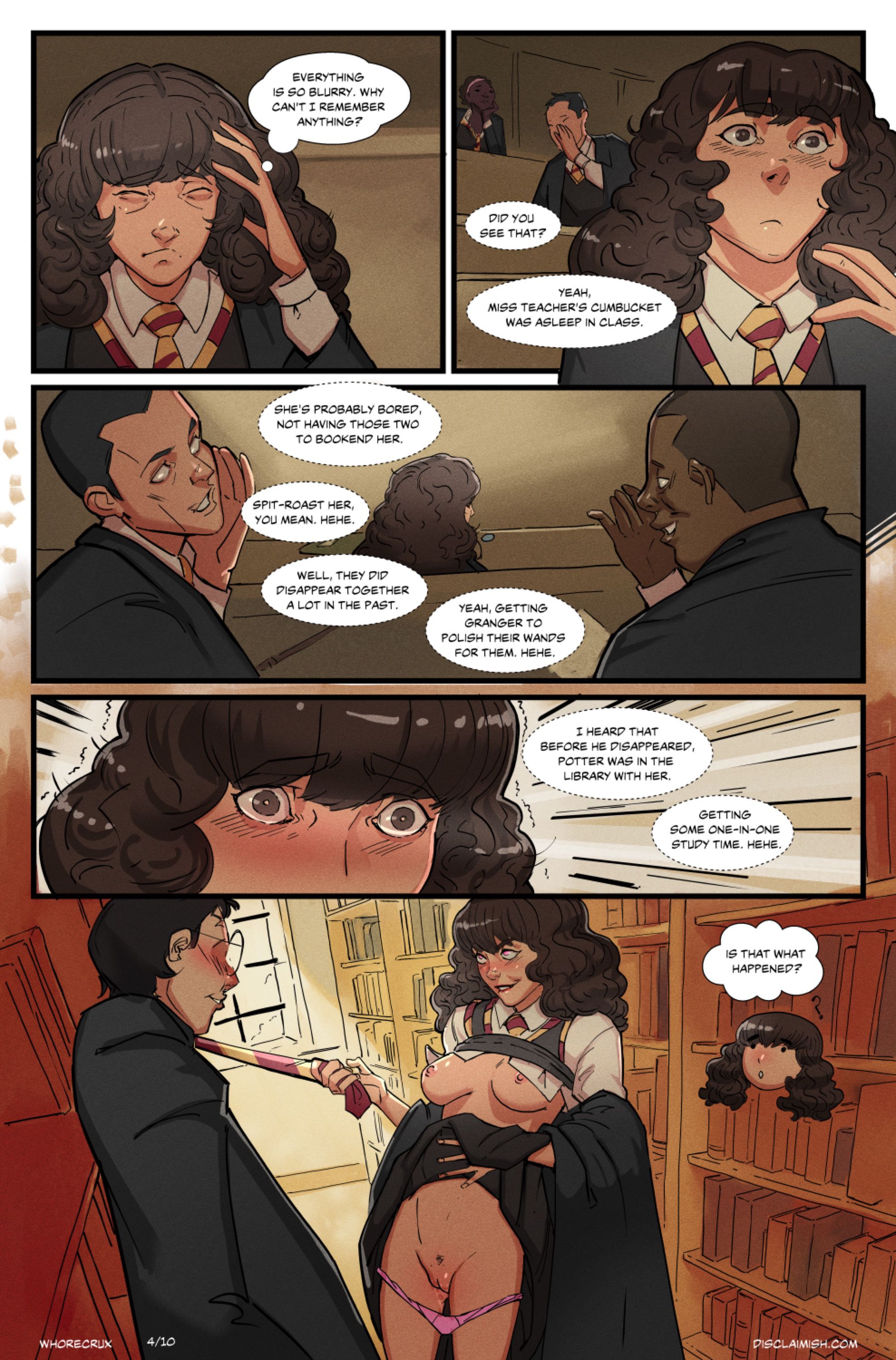 Hermione Granger And The Whorecrux page 6